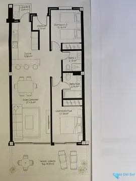2 bedroom Apartment for Sale in Torreblanca-21146