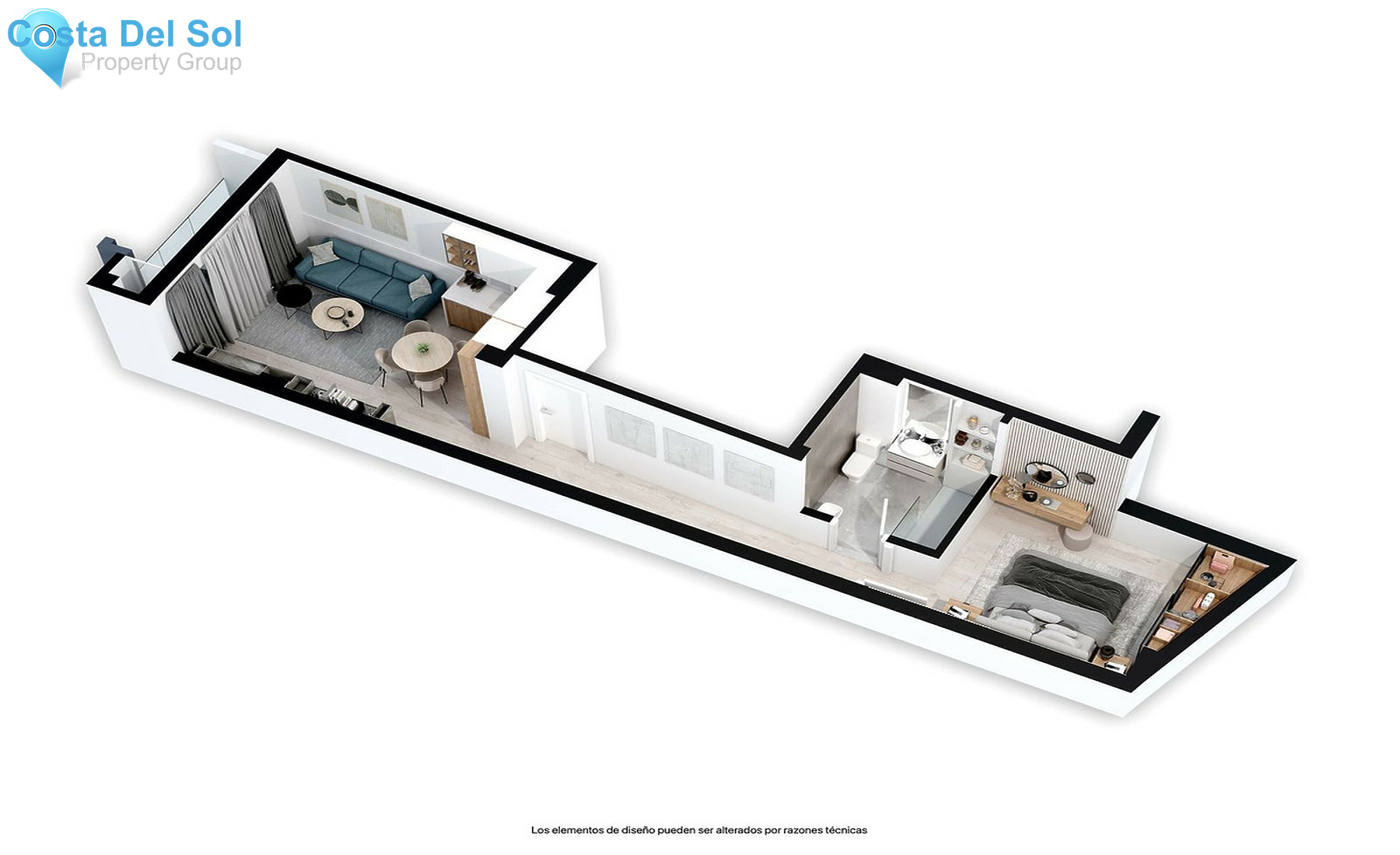 Middle Floor Apartment in Fuengirola-1402758
