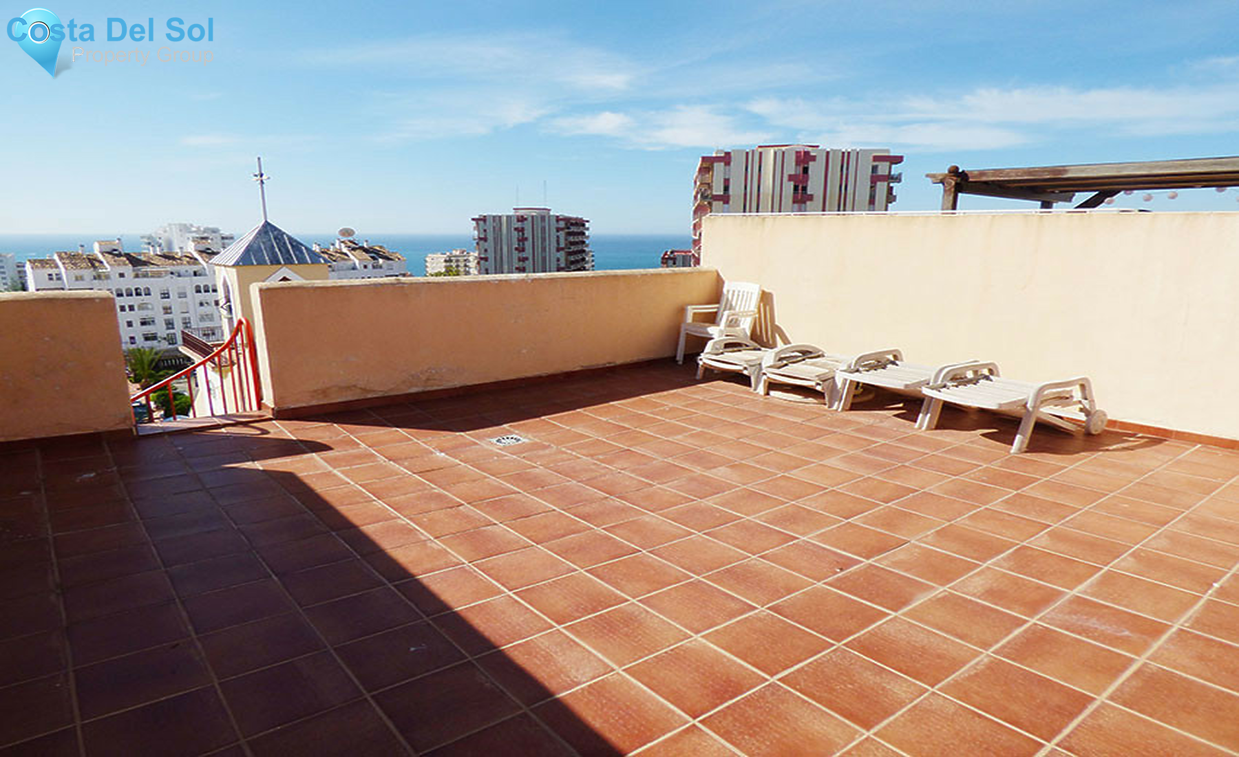 Top Floor Apartment in Benalmadena Costa-1355539