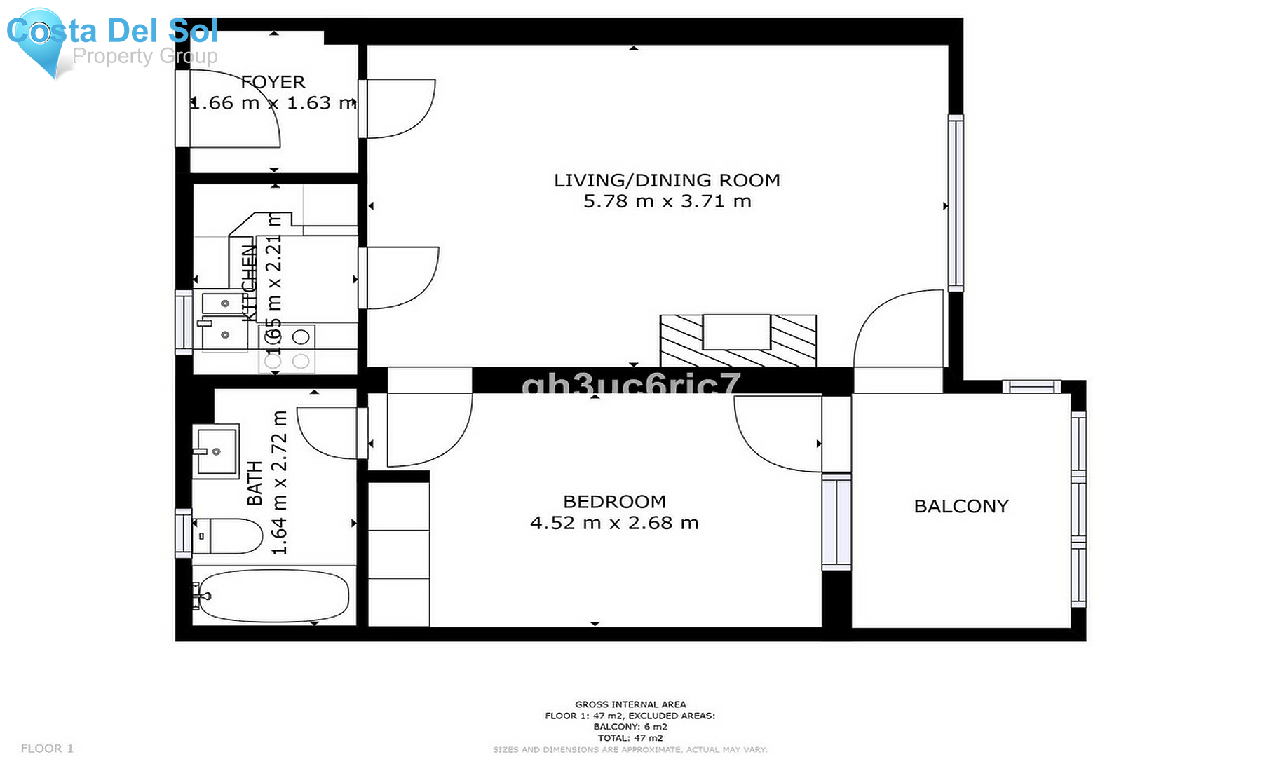 Top Floor Apartment in Calahonda-1413387