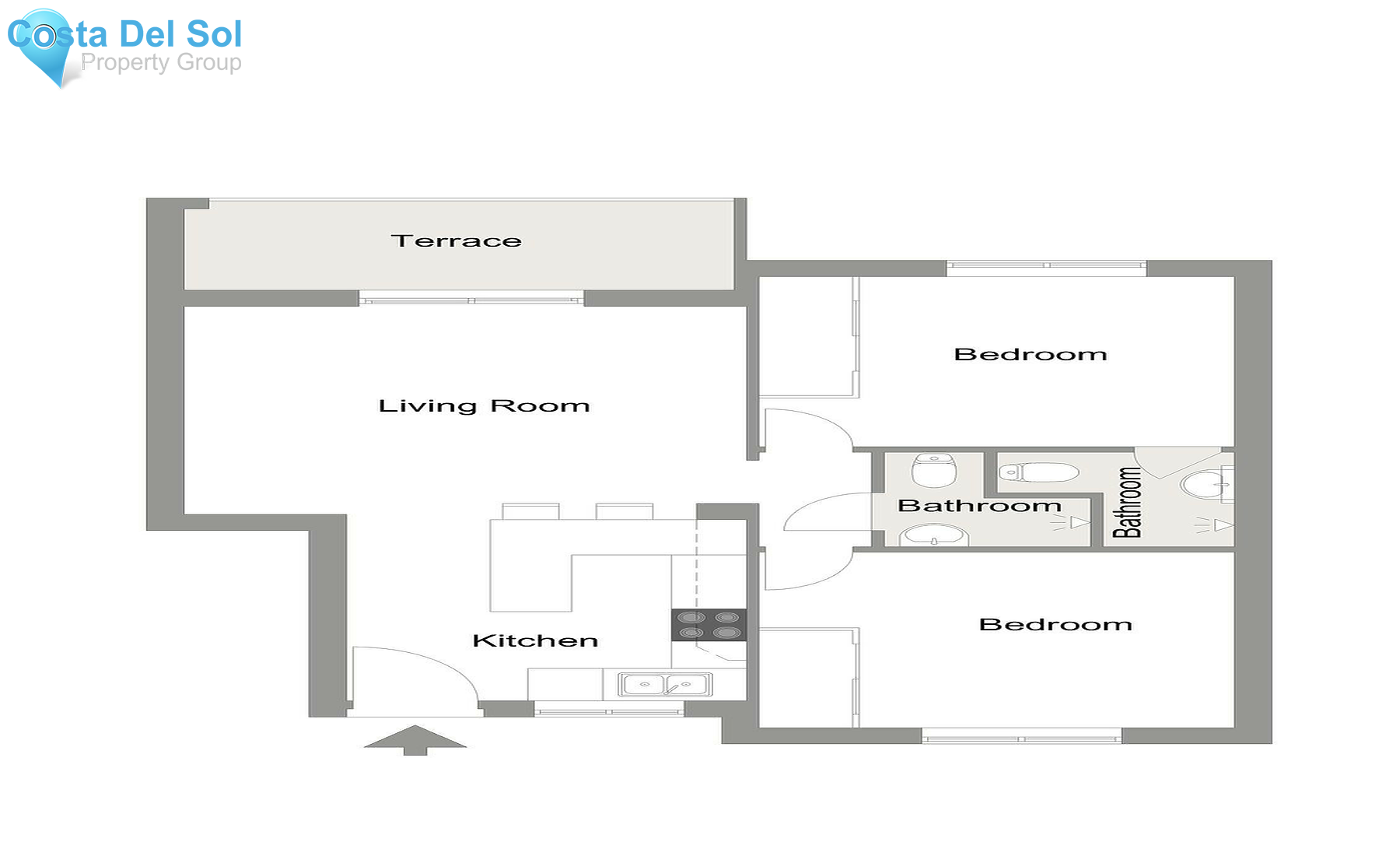 Ground Floor Apartment in Mijas Costa-1244496