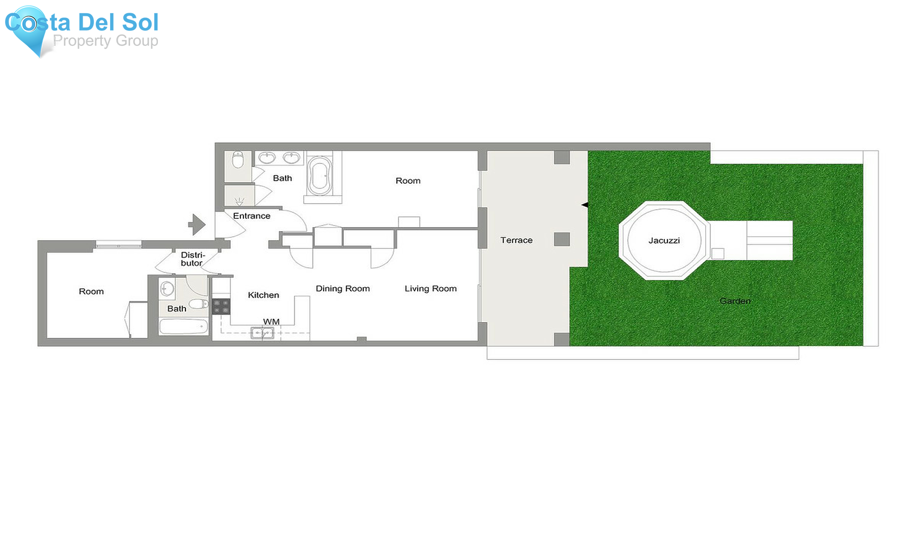Ground Floor Apartment in Mijas Costa