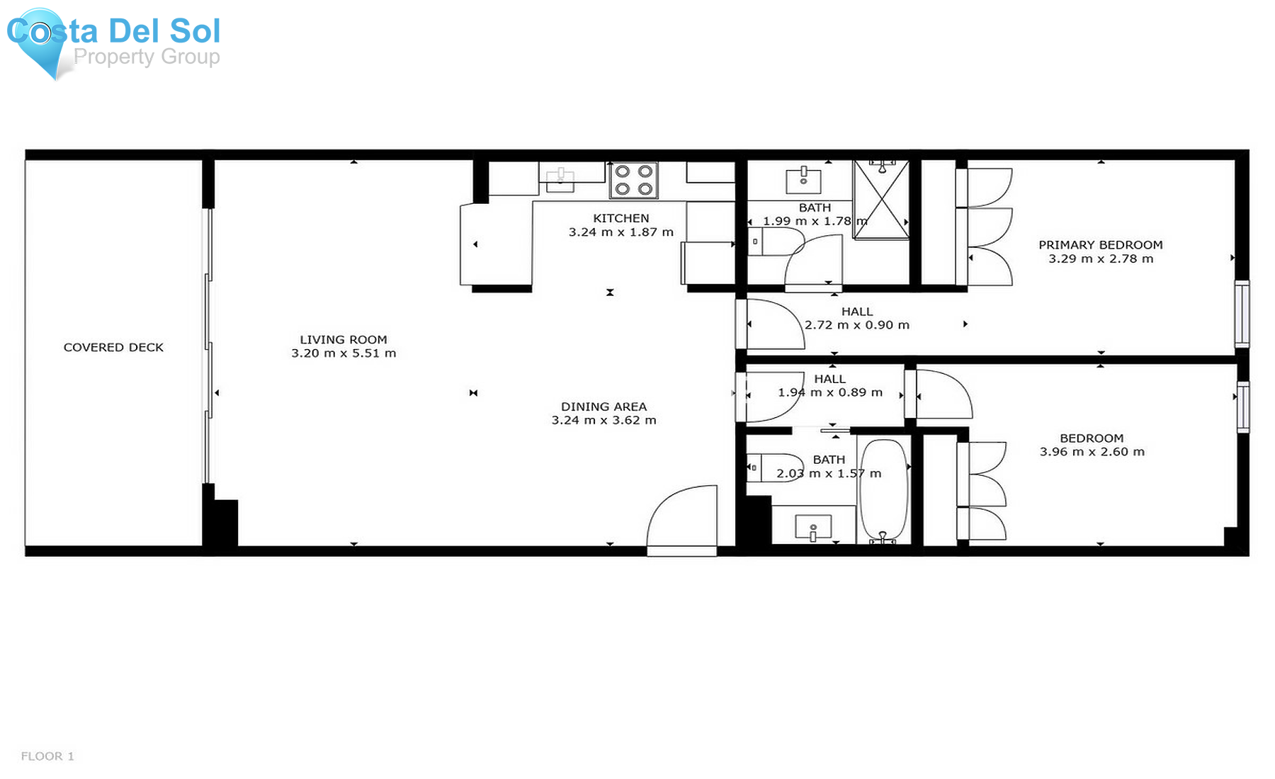 Ground Floor Apartment in New Golden Mile-1434182