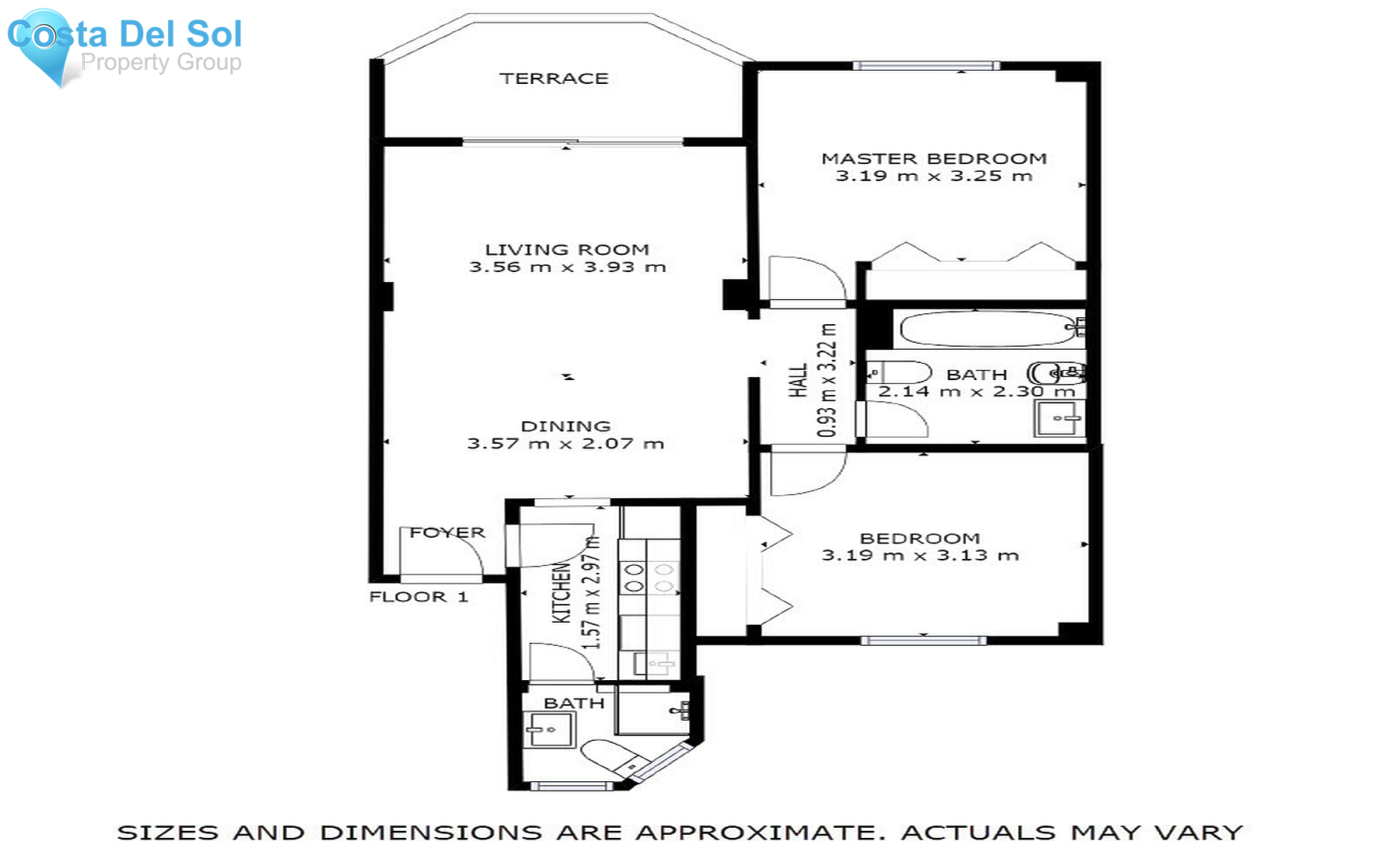 Ground Floor Apartment in Riviera del Sol-1360244