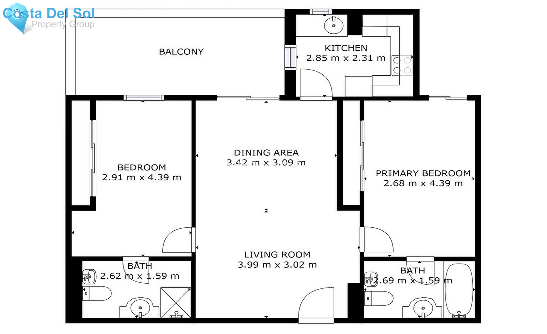 Ground Floor Apartment in Torrequebrada