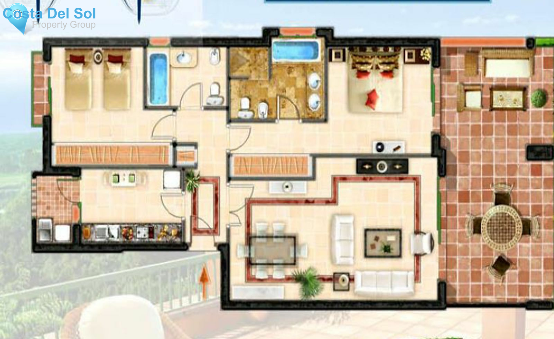 Middle Floor Apartment in Atalaya-1187754