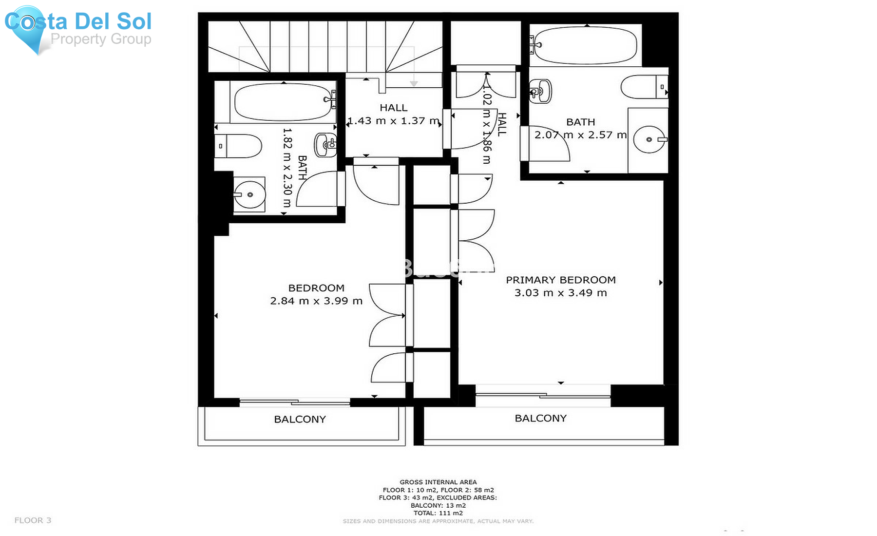 Middle Floor Apartment in Calahonda