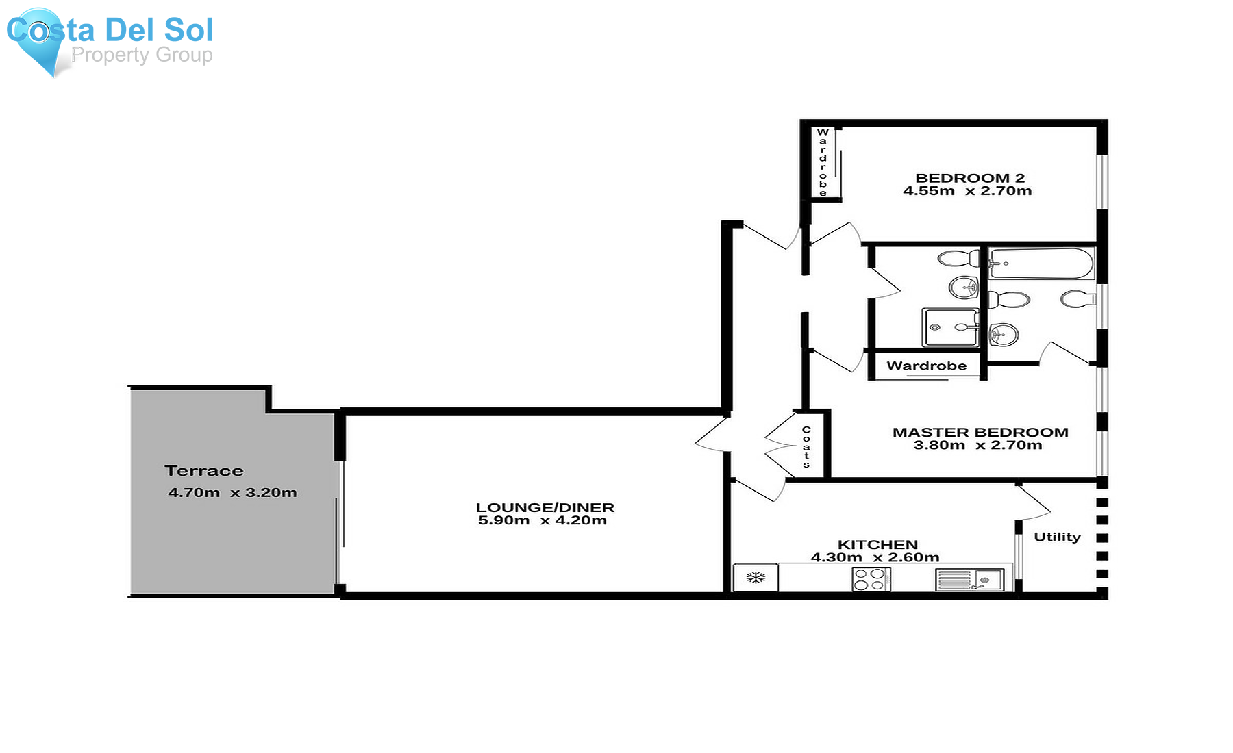 Middle Floor Apartment in Costalita-1414151