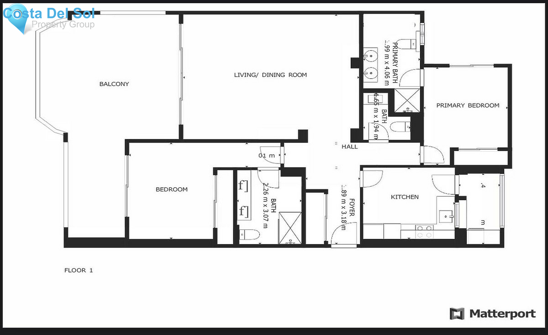 Middle Floor Apartment in Elviria