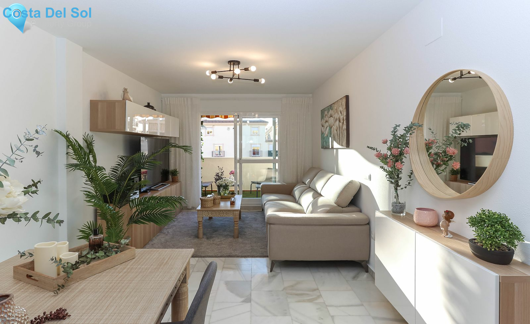 Middle Floor Apartment in Estacion de Cartama-1201150