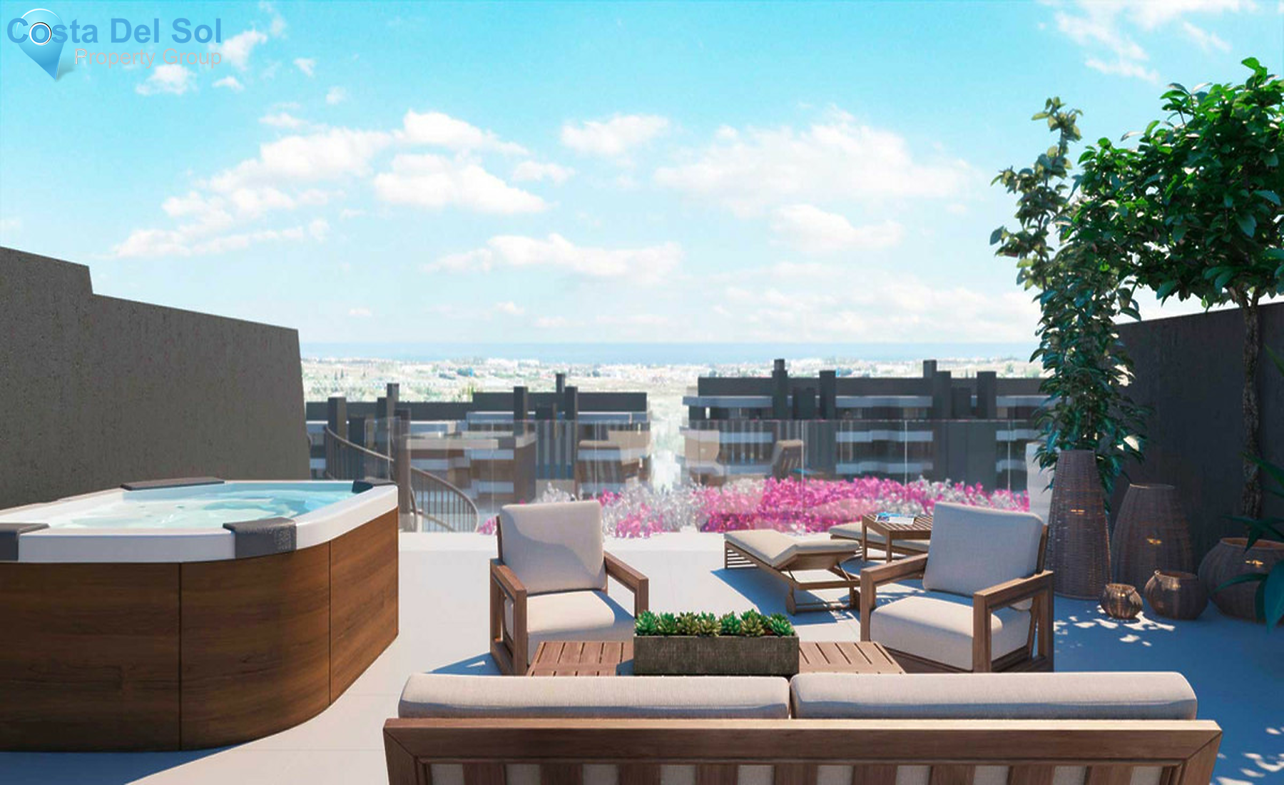 Middle Floor Apartment in Estepona-1236389