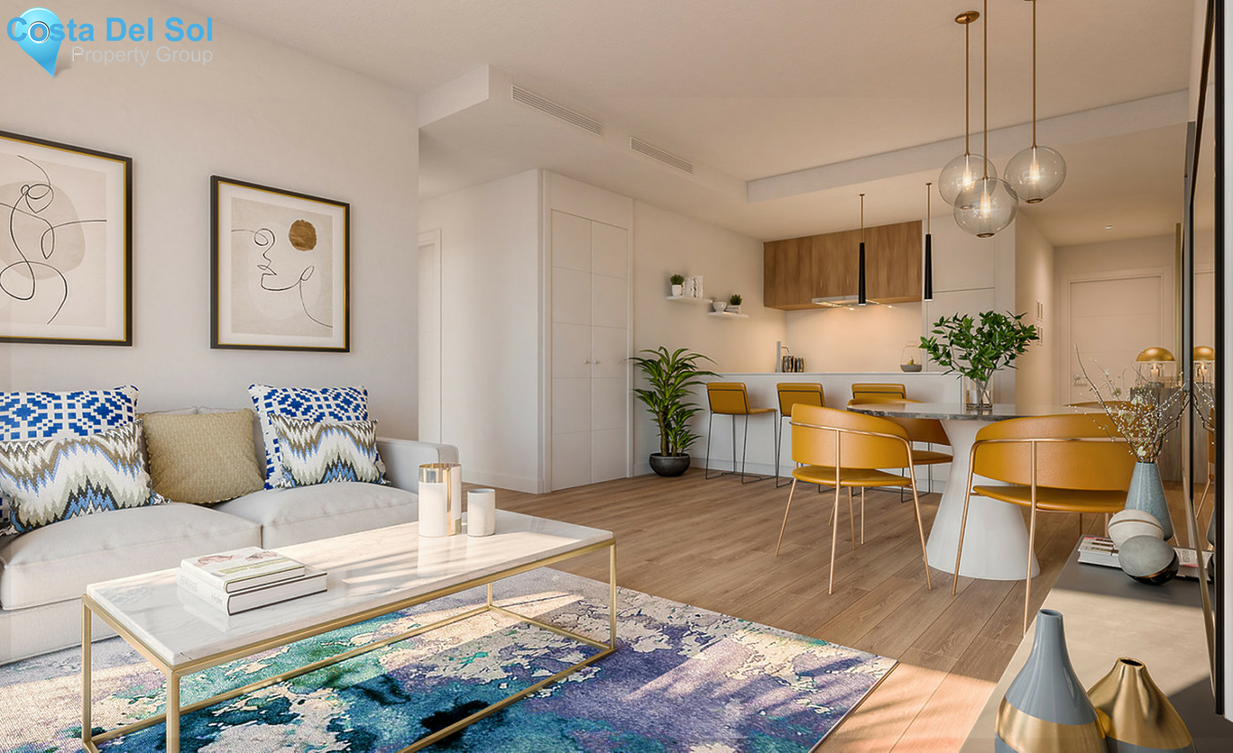Middle Floor Apartment in Estepona-1315965