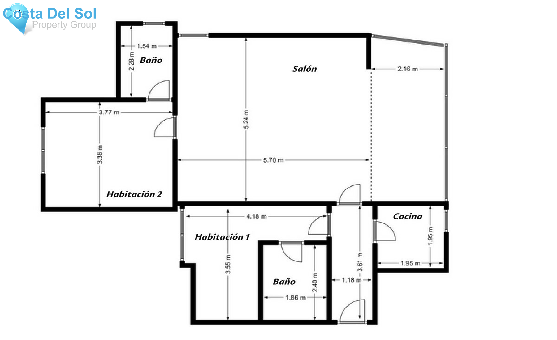 Middle Floor Apartment in Fuengirola-1247674
