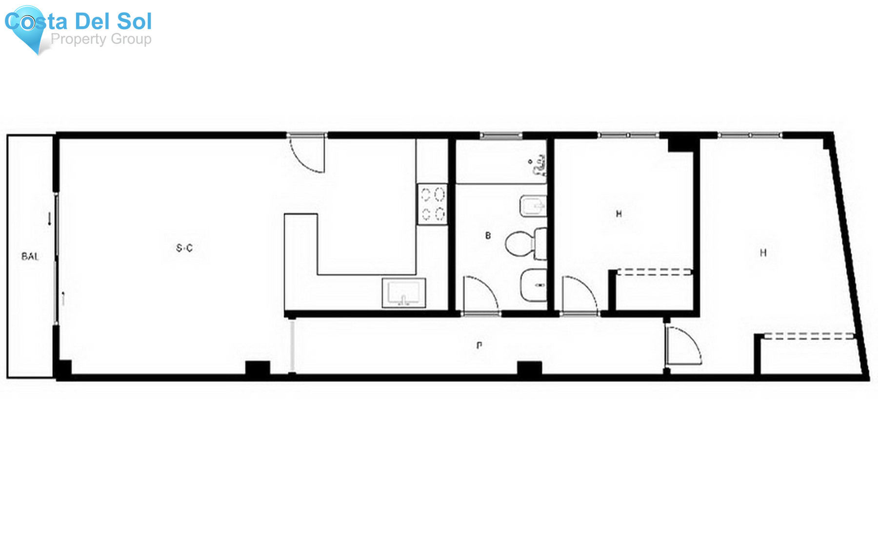 Middle Floor Apartment in Fuengirola