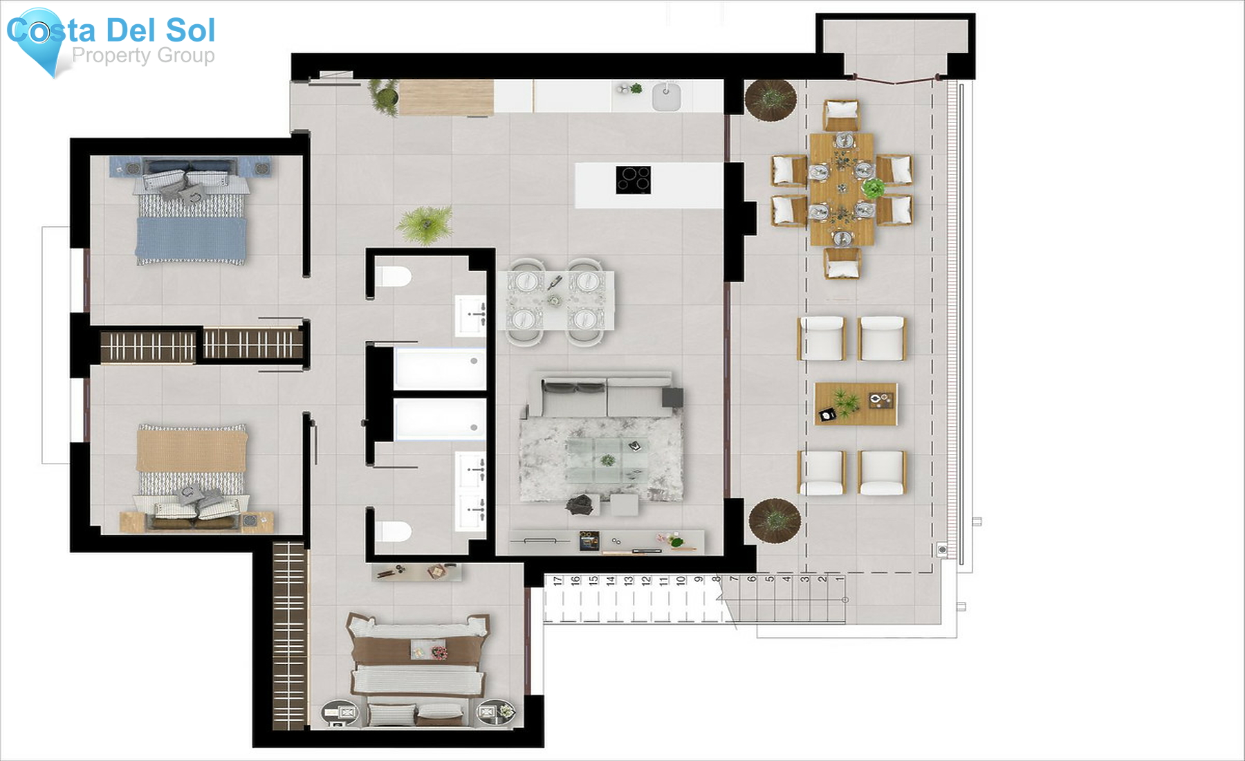 Middle Floor Apartment in Istán-1411689