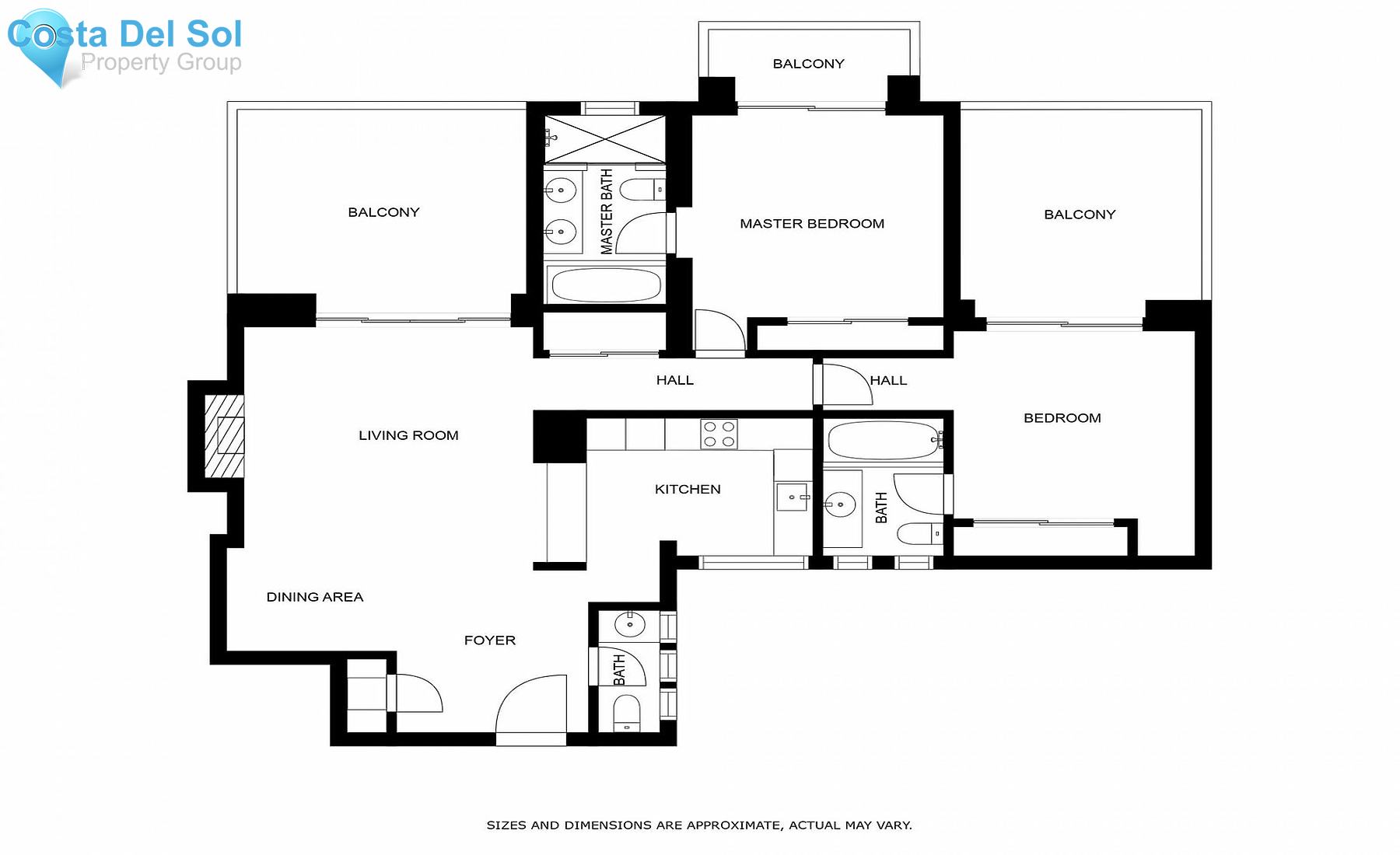 Middle Floor Apartment in Los Flamingos-1518043