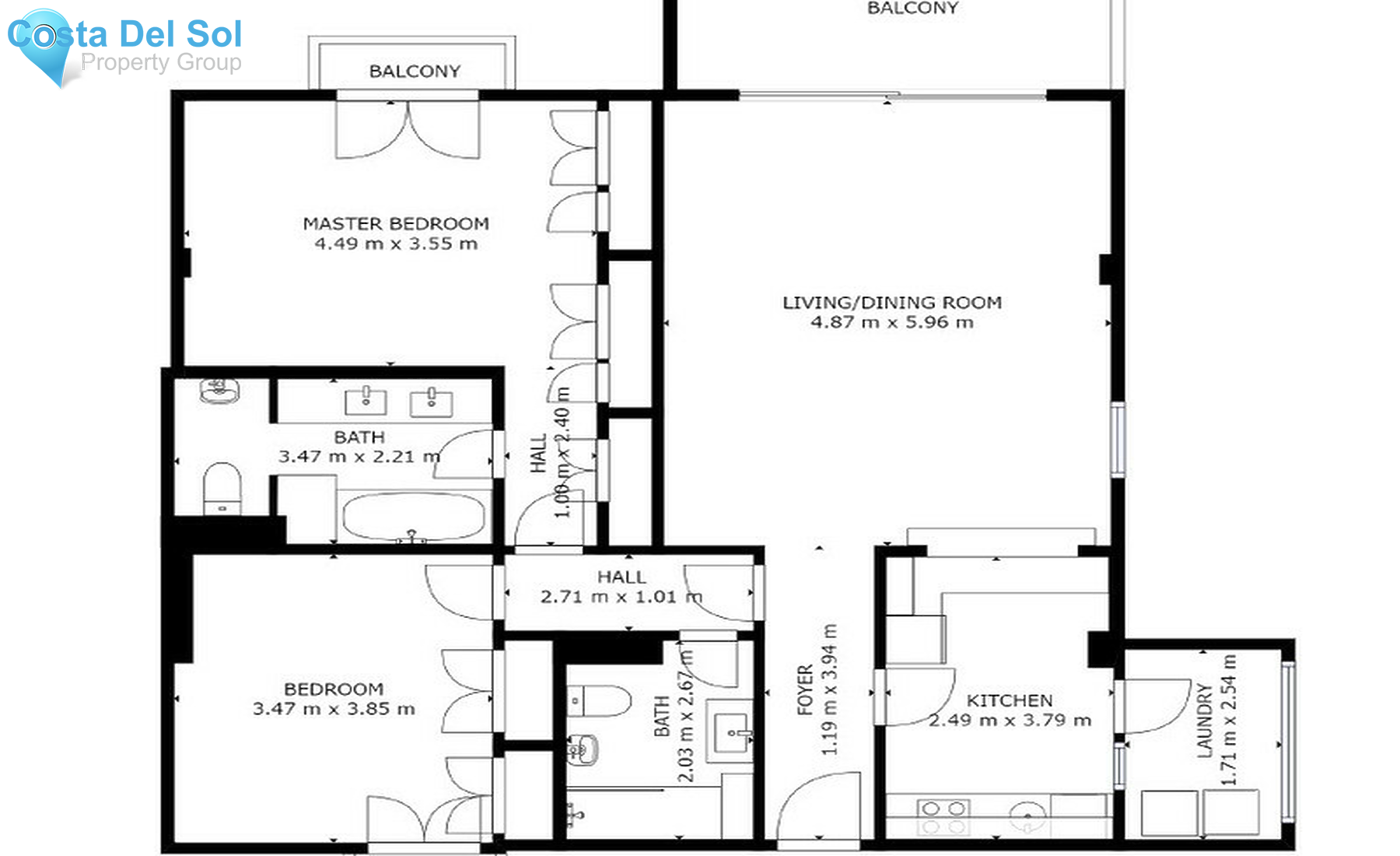 Middle Floor Apartment in Marbella