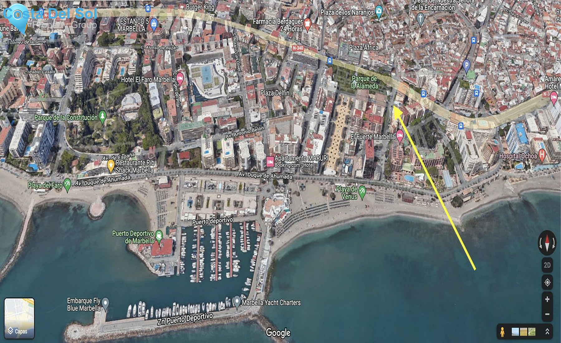 Middle Floor Apartment in Marbella