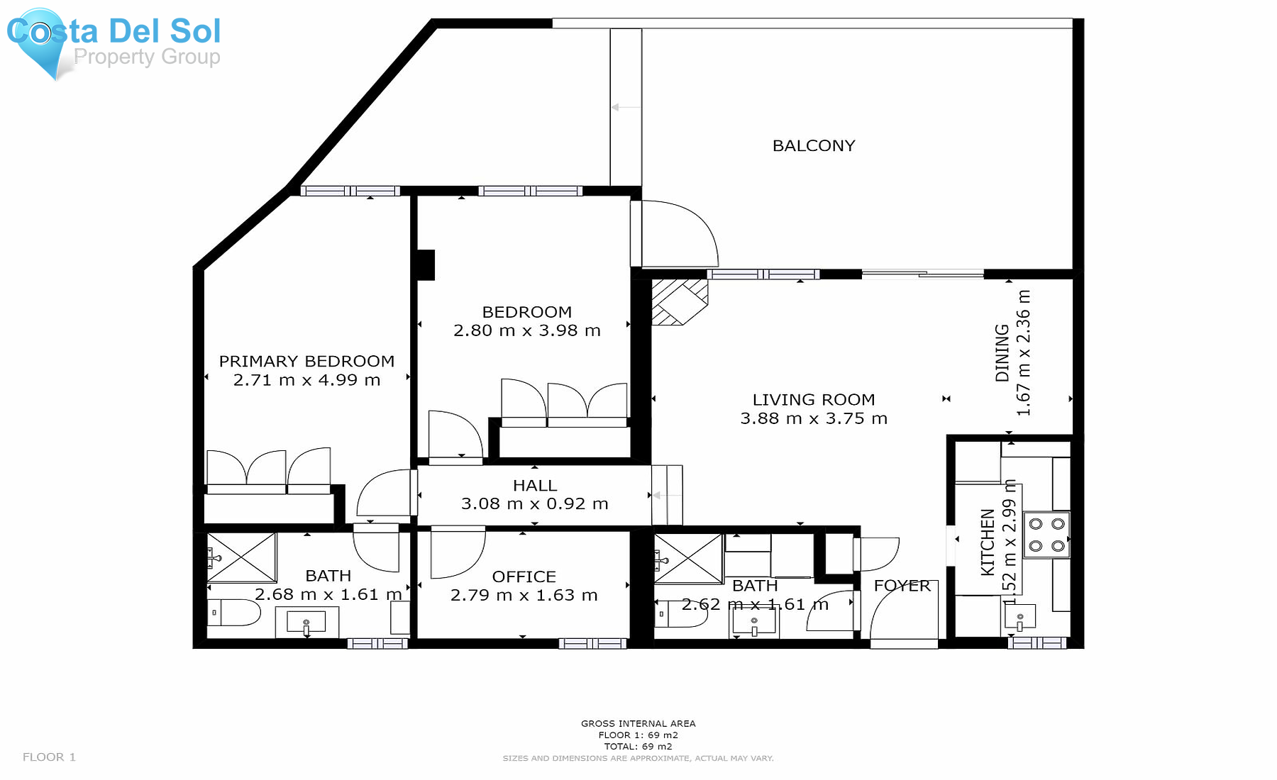 Middle Floor Apartment in Marbella-1152360