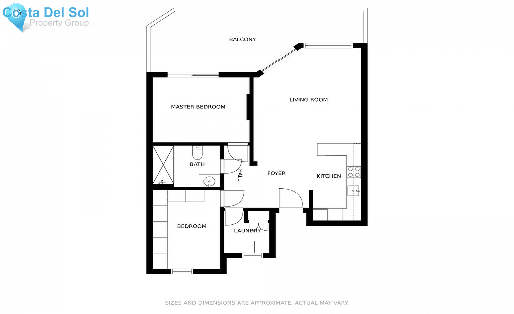 Middle Floor Apartment in Mijas Costa-1302421
