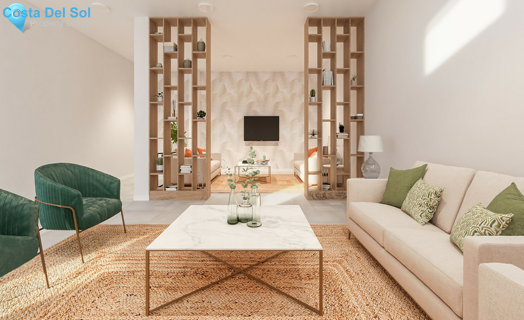 Middle Floor Apartment in Mijas Costa-1319981