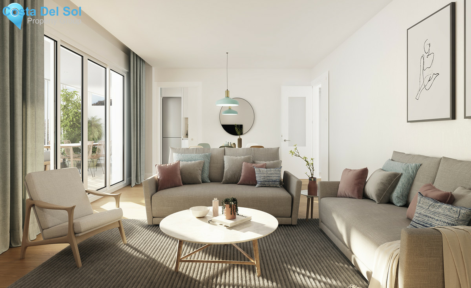 Middle Floor Apartment in Málaga-1385372