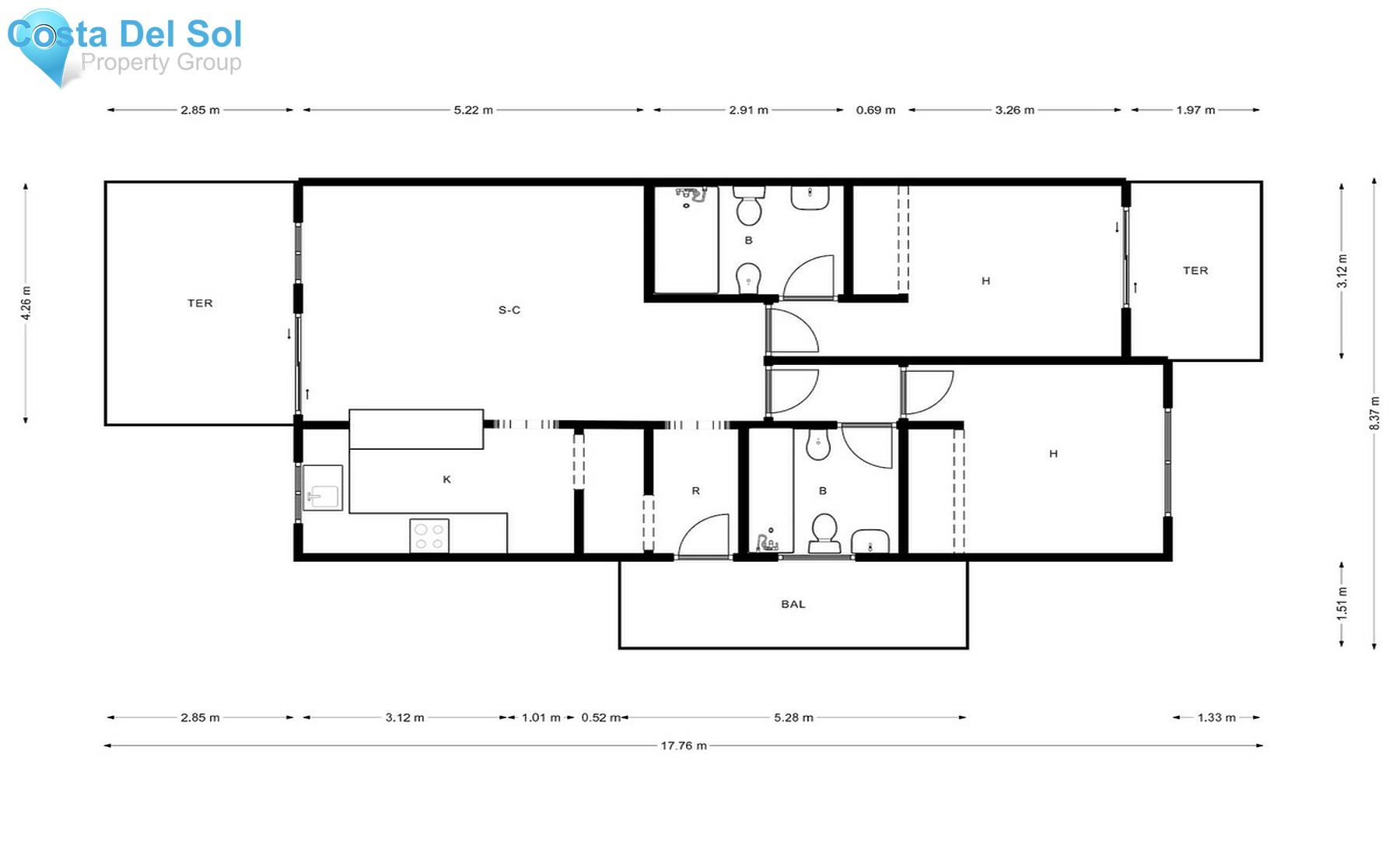 Middle Floor Apartment in Nueva Andalucía