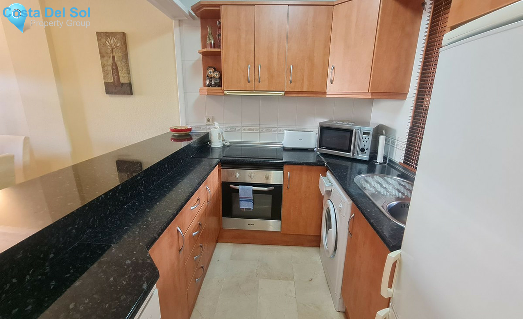 Middle Floor Apartment in Riviera del Sol-1453072