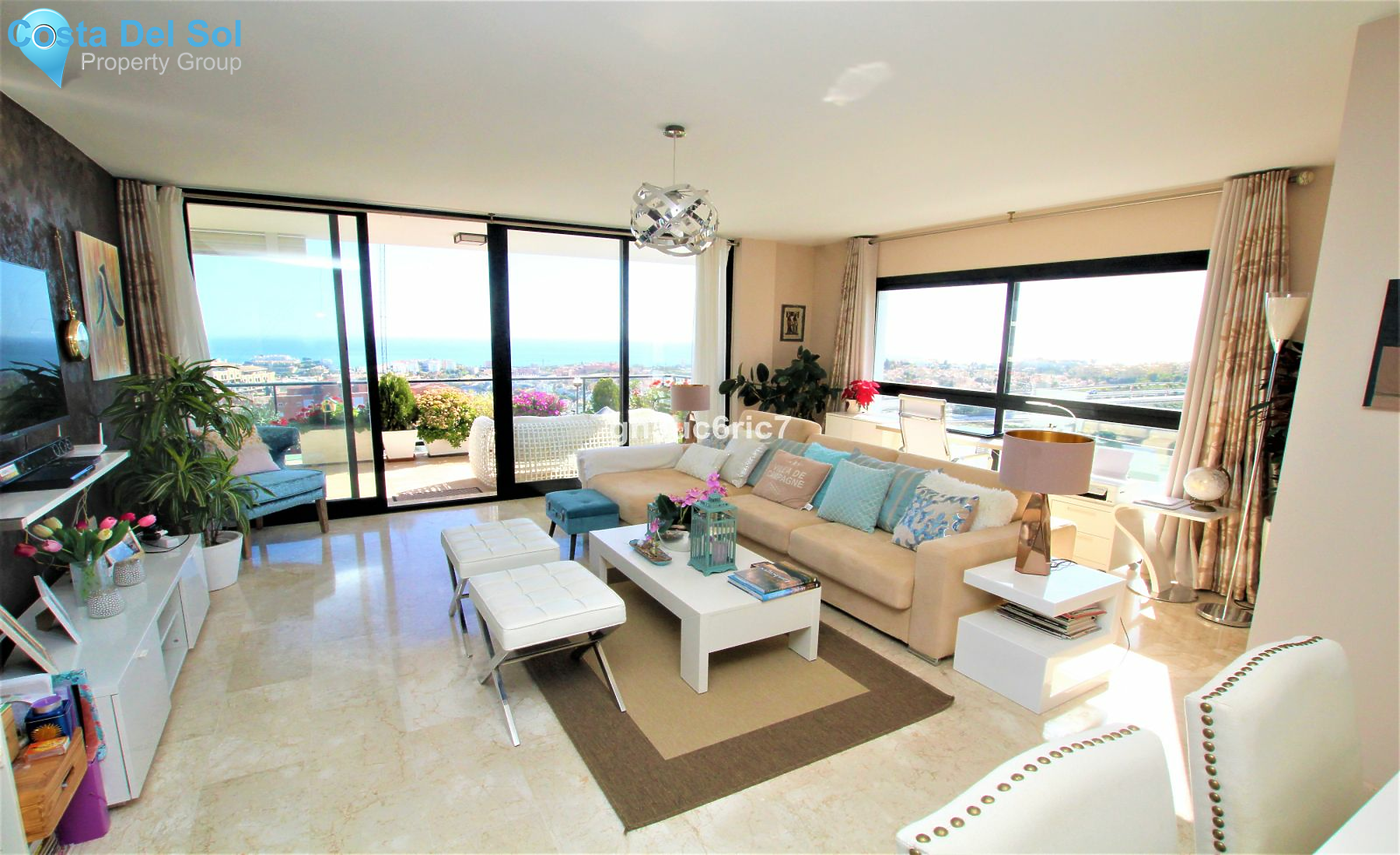 Middle Floor Apartment in Riviera del Sol-1135196