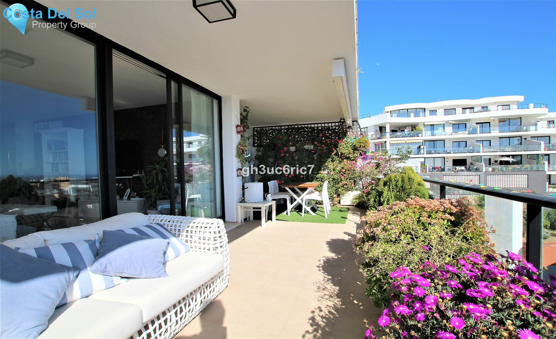 Middle Floor Apartment in Riviera del Sol-1135203