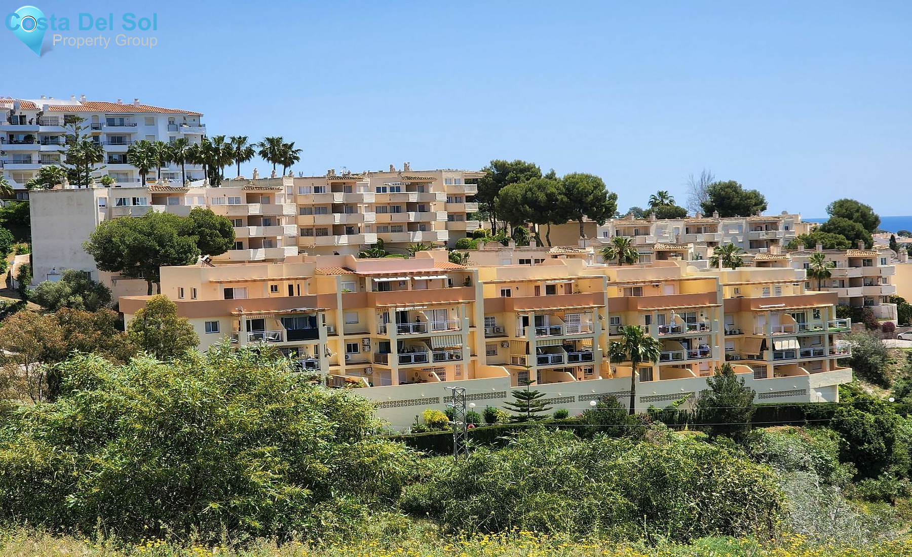 Middle Floor Apartment in Riviera del Sol-1136836