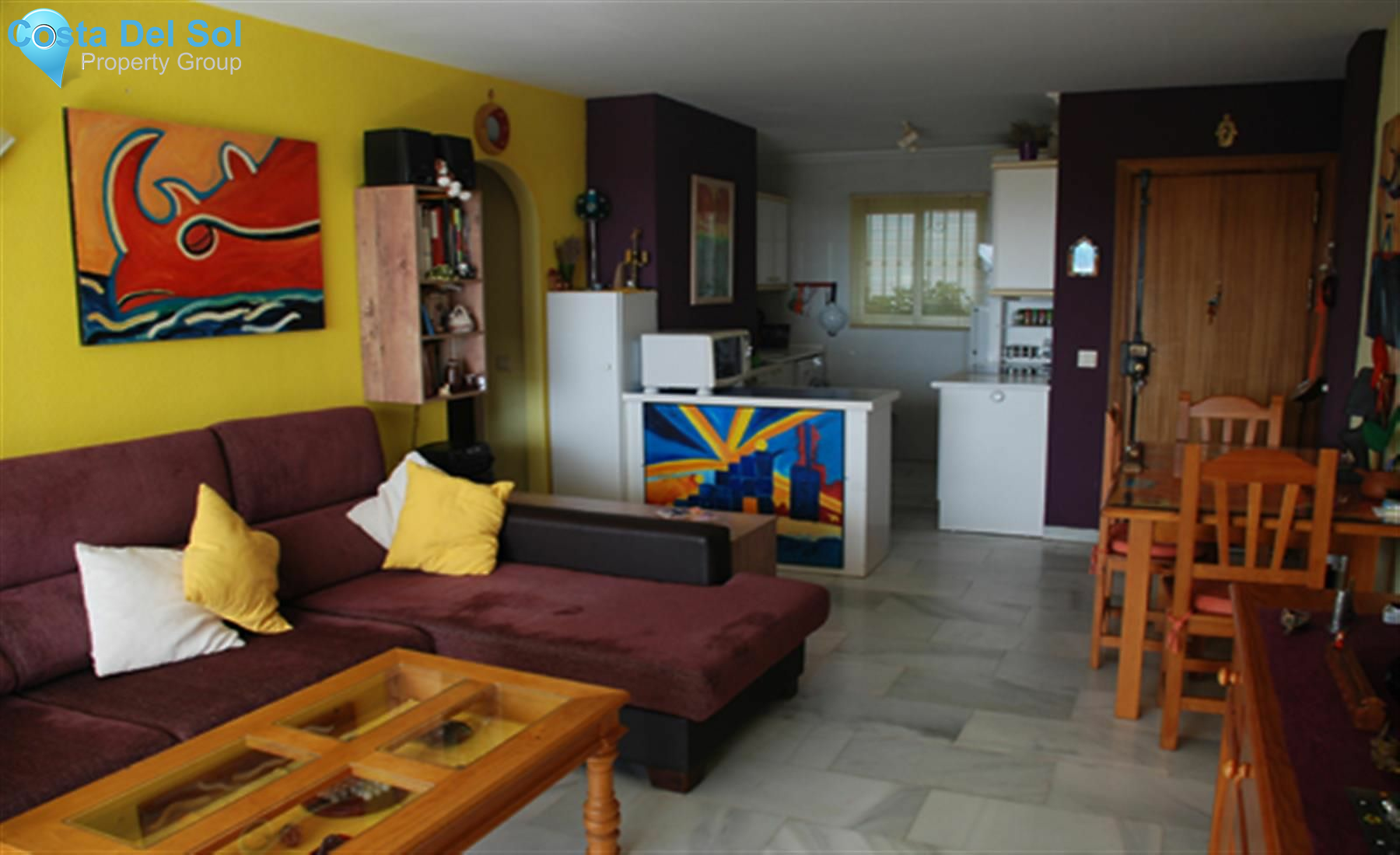 Middle Floor Apartment in Riviera del Sol-1138627