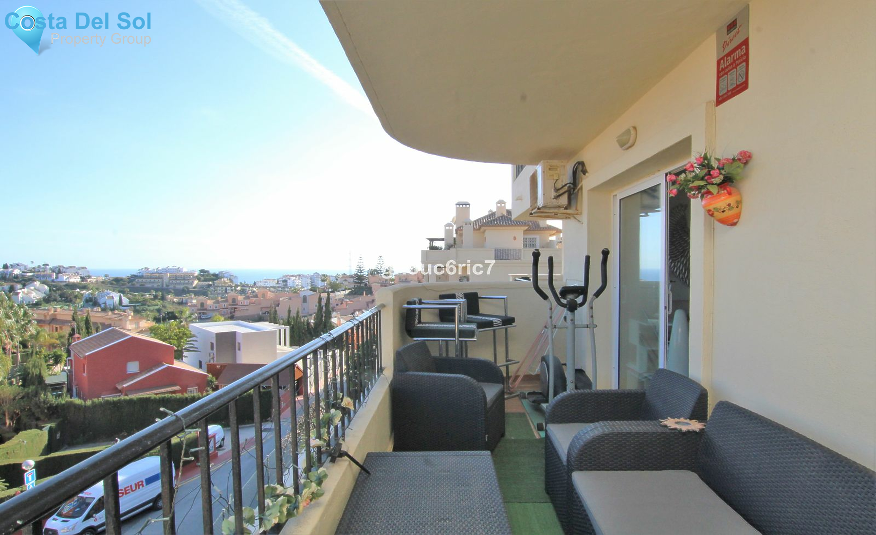 Middle Floor Apartment in Riviera del Sol-1443585