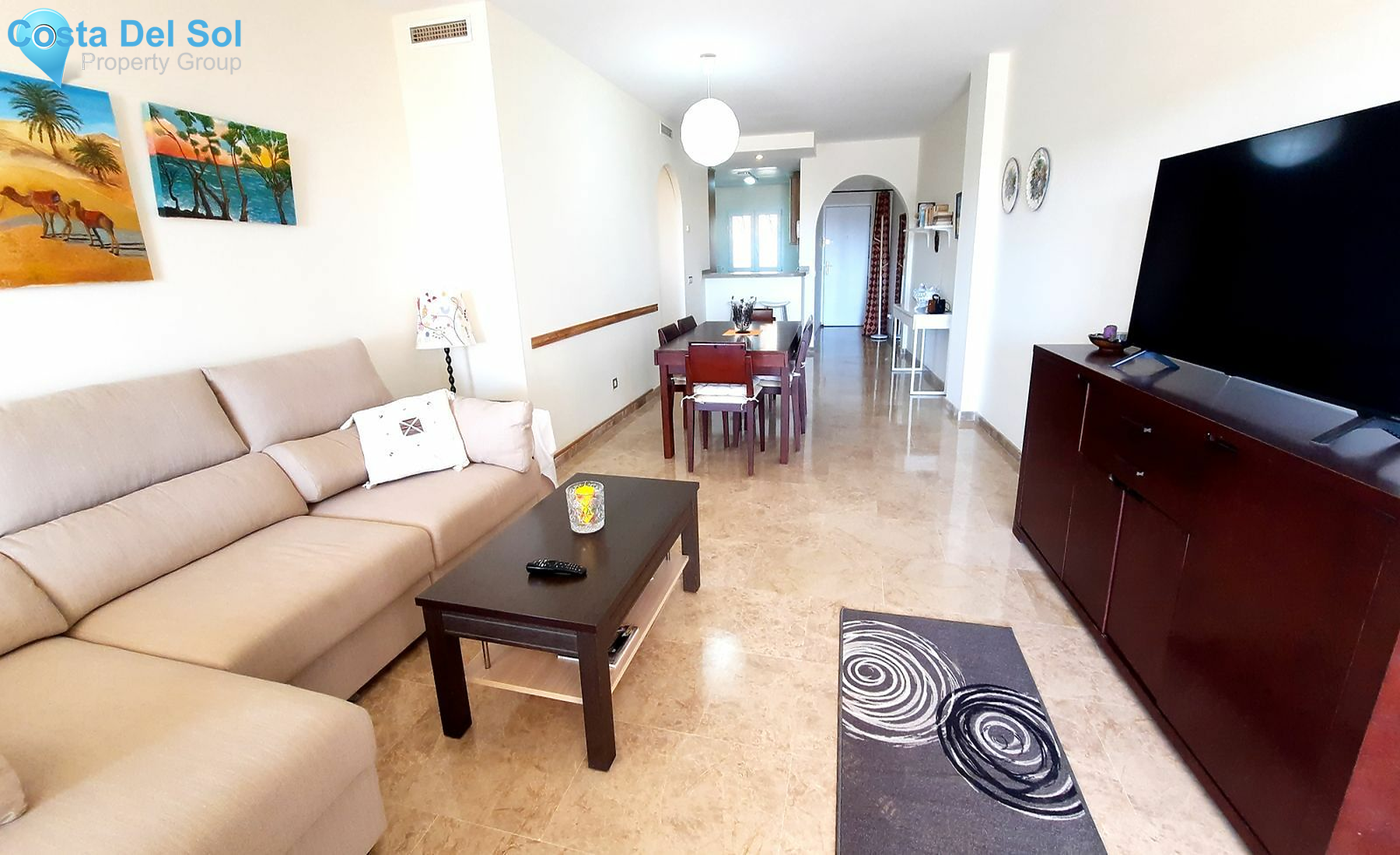 Middle Floor Apartment in Riviera del Sol-1494854