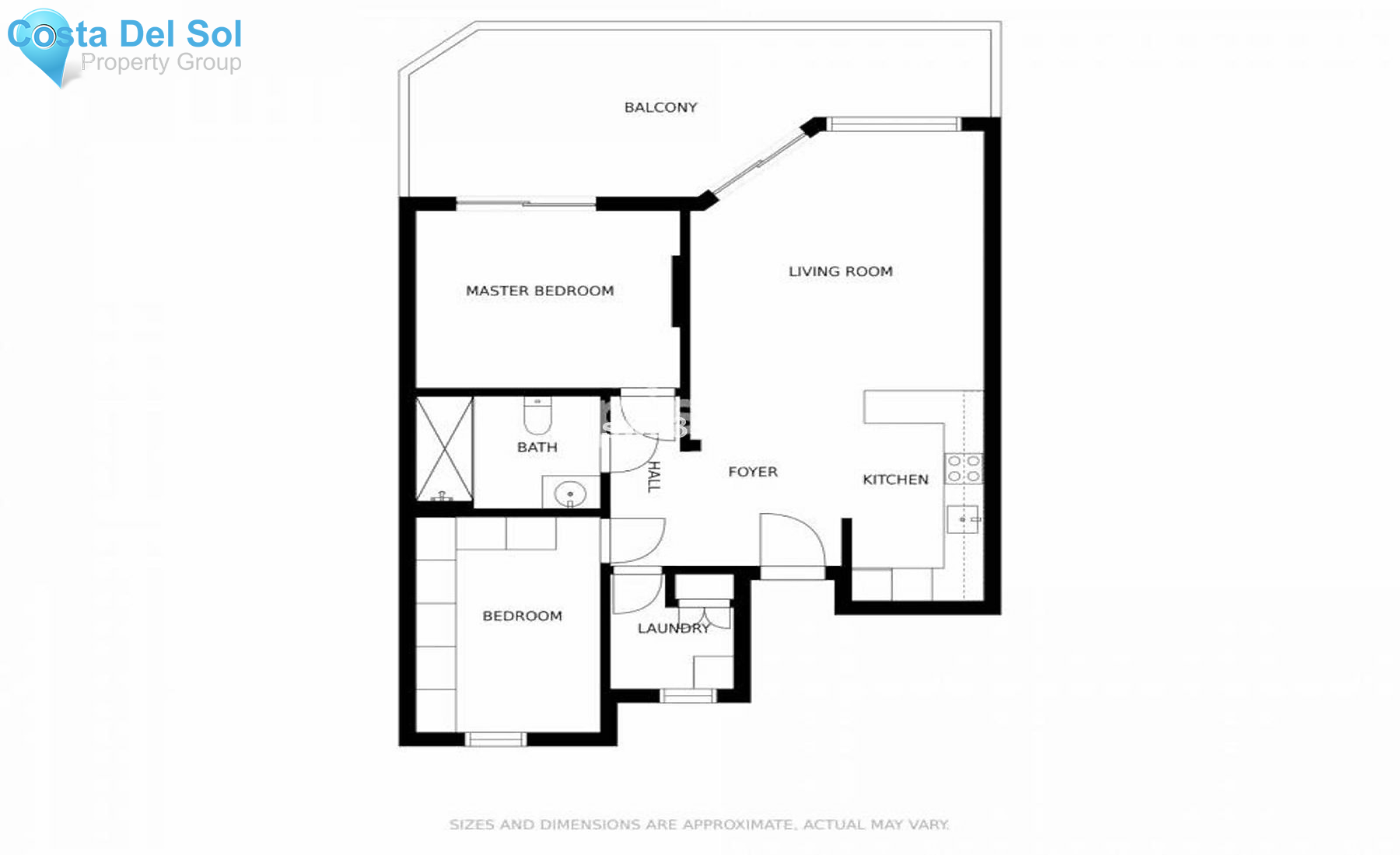 Middle Floor Apartment in Riviera del Sol-1495529