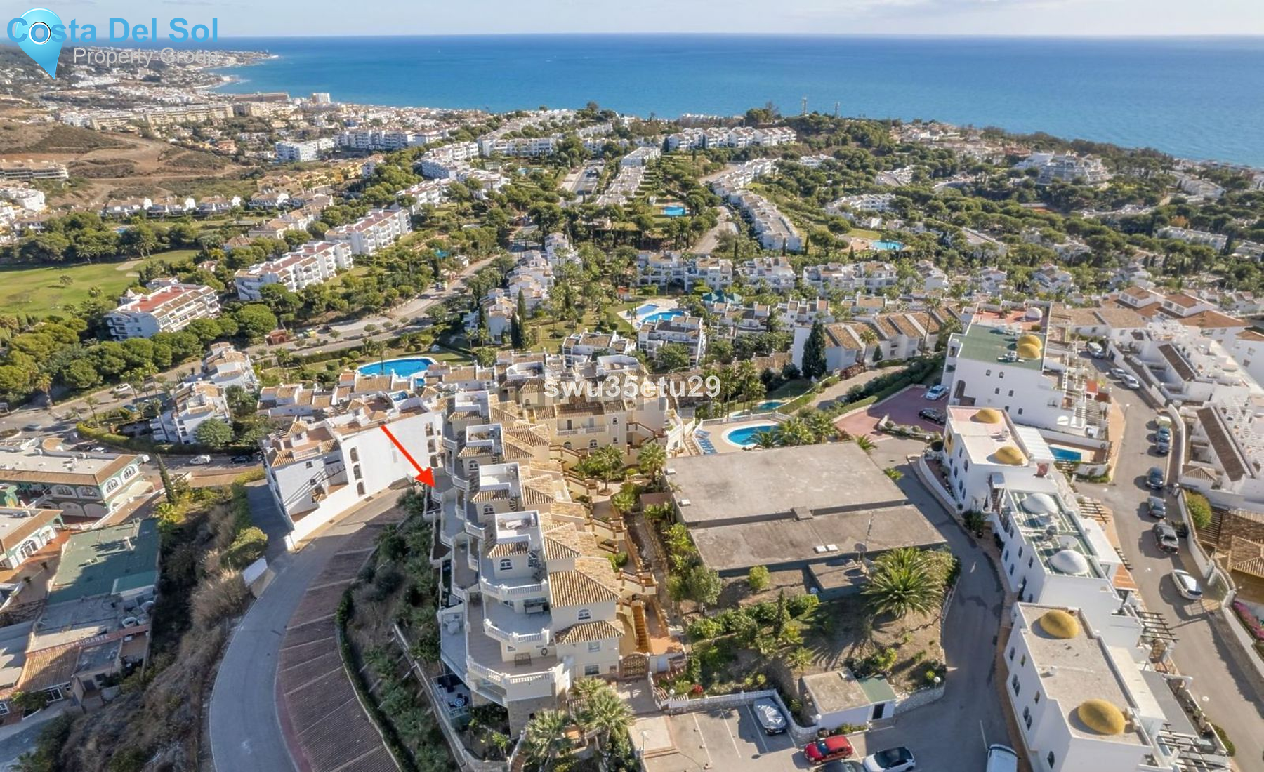 Middle Floor Apartment in Riviera del Sol-1495514