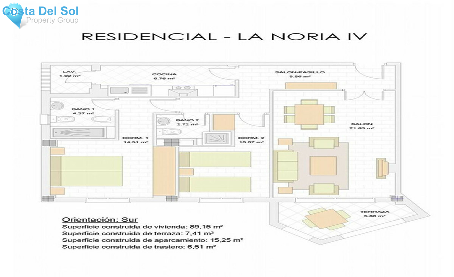 Middle Floor Apartment in San Luis de Sabinillas-1342913