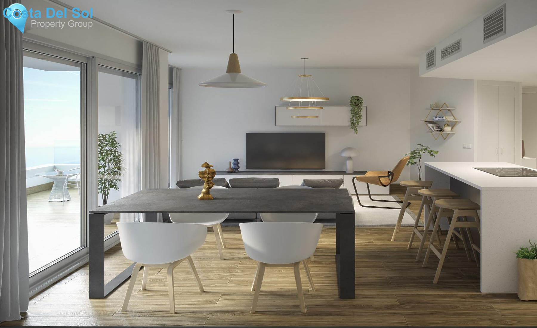 Middle Floor Apartment in Torrox Costa-1221561