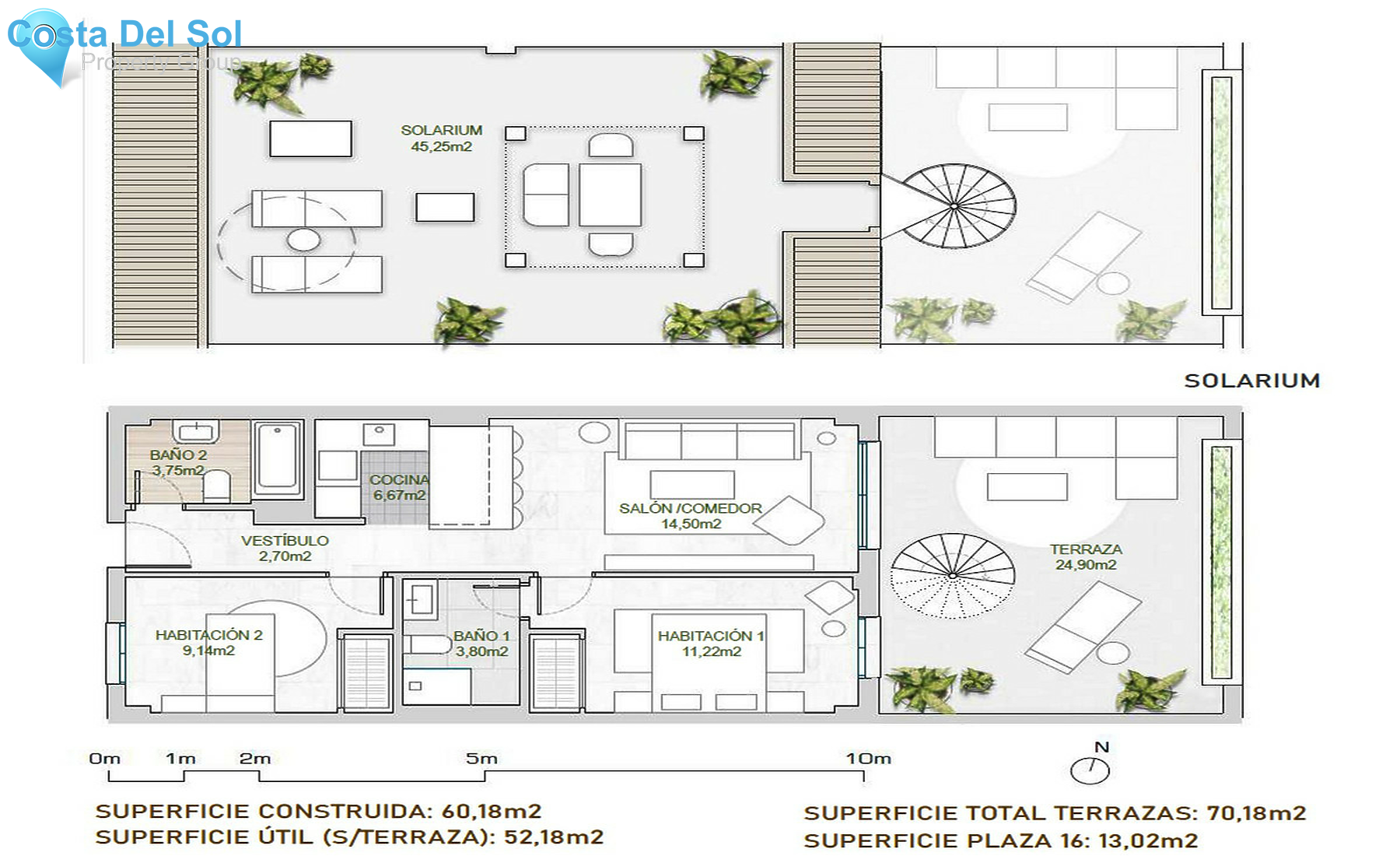 Penthouse in Casares