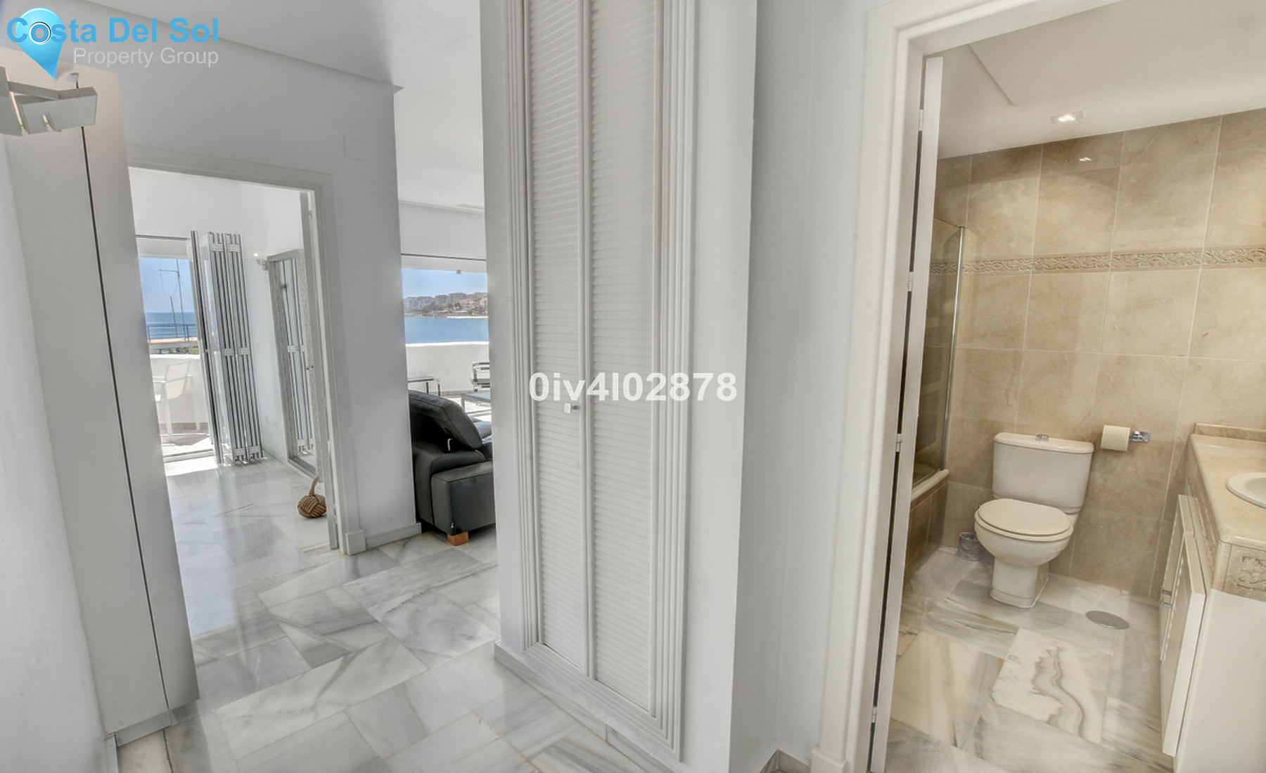 Top Floor Apartment in Benalmadena Costa-1281537