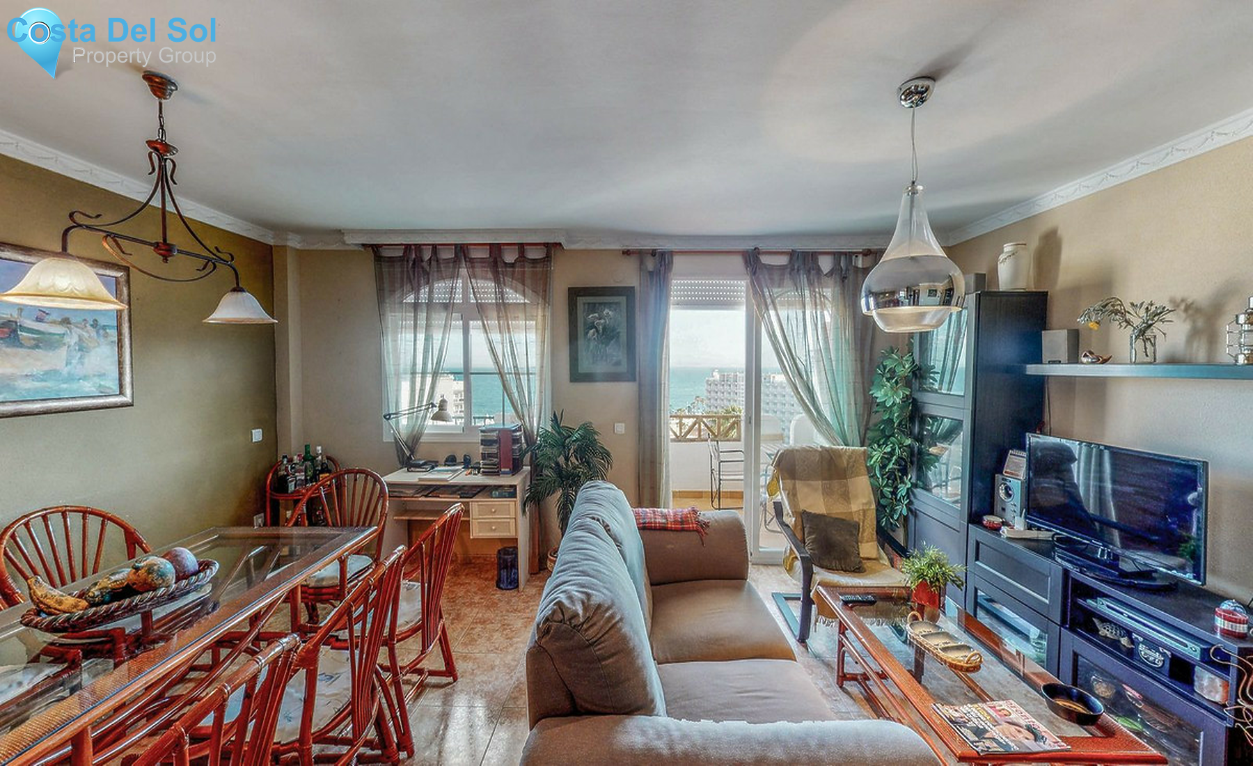 Top Floor Apartment in Benalmadena Costa-1283496