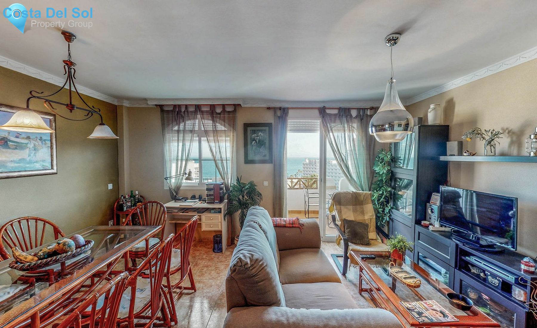 Top Floor Apartment in Benalmadena Costa-1200920