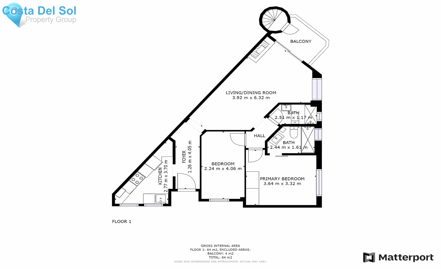 Top Floor Apartment in Mijas Golf-1147663