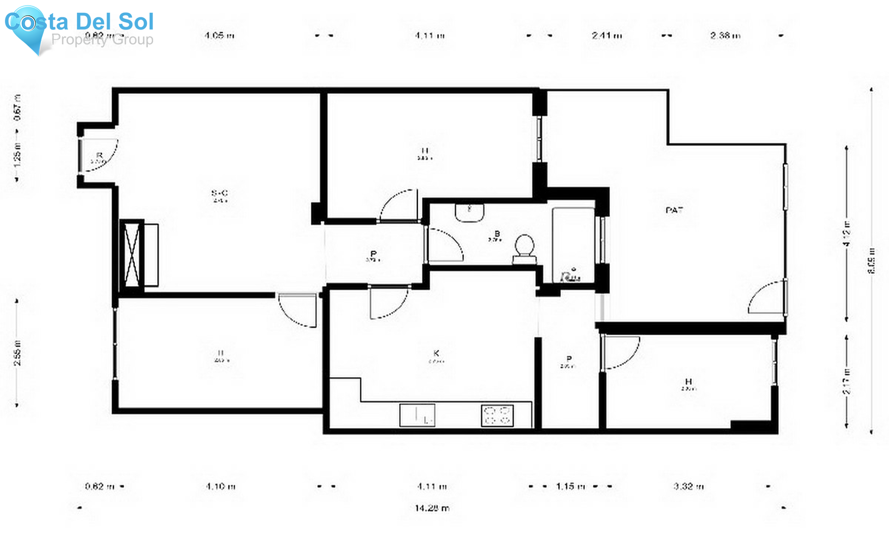 Ground Floor Apartment in San Pedro de Alcántara-1306025