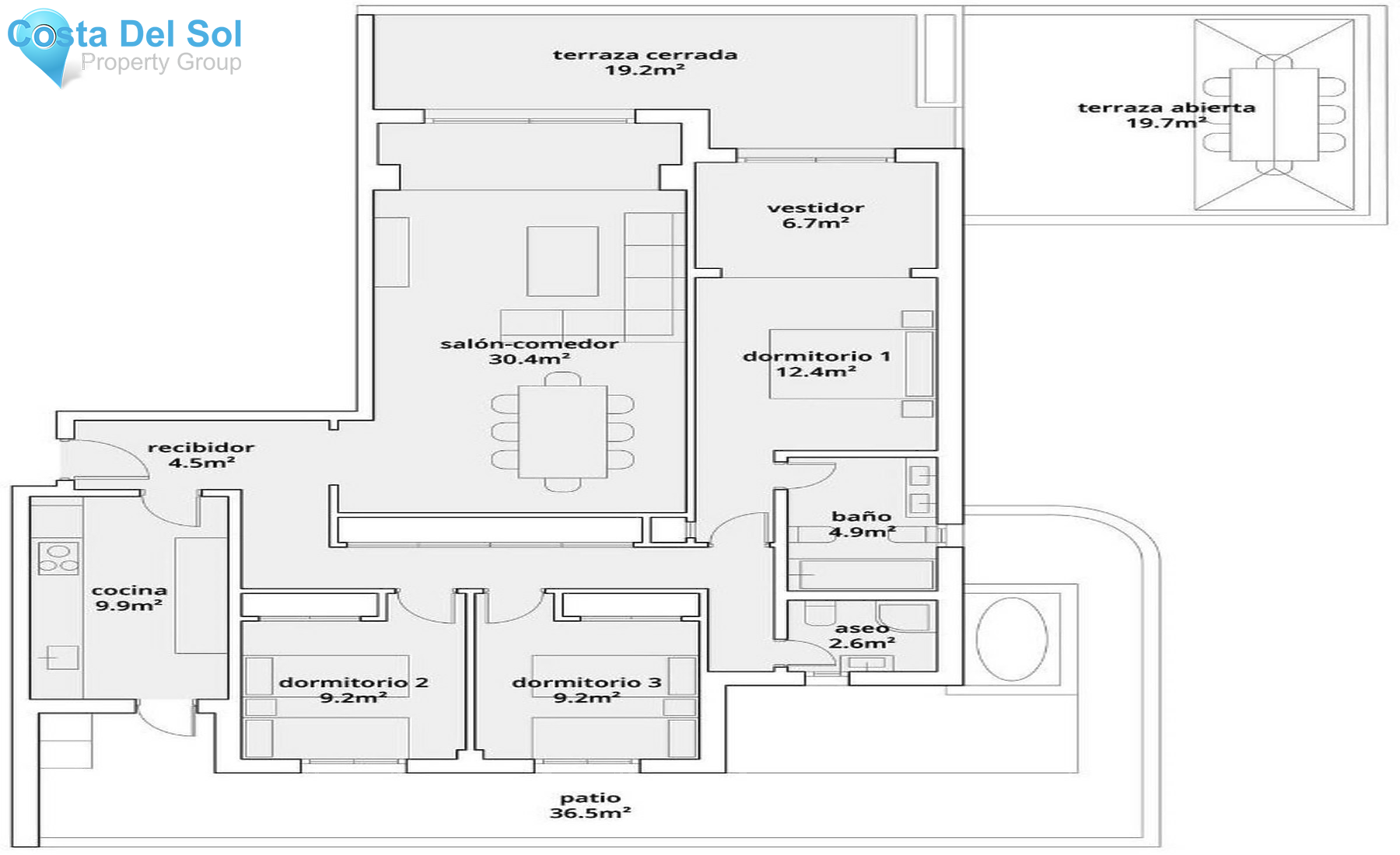 Ground Floor Apartment in Torrequebrada-1526962