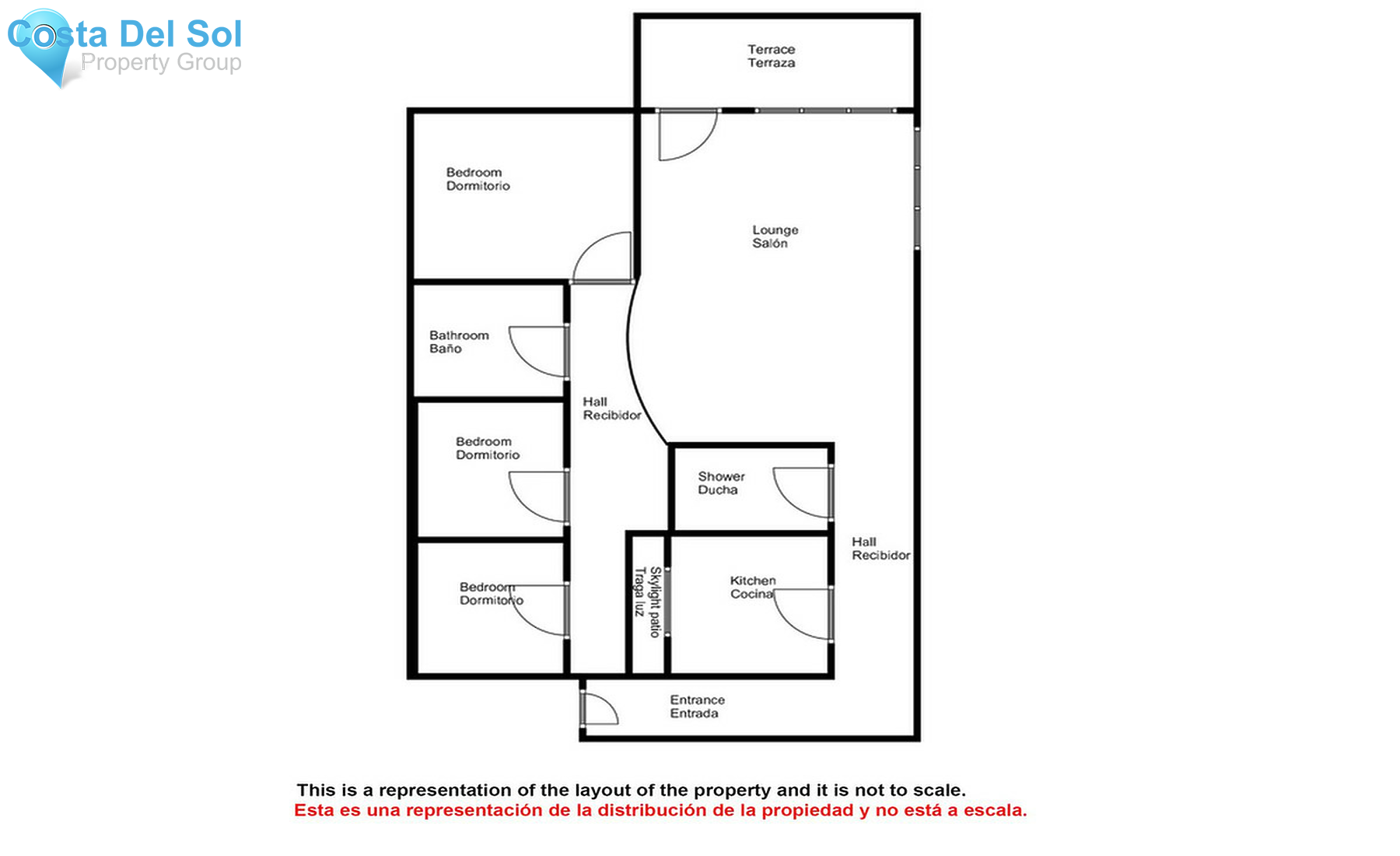 Middle Floor Apartment in Alhaurín el Grande