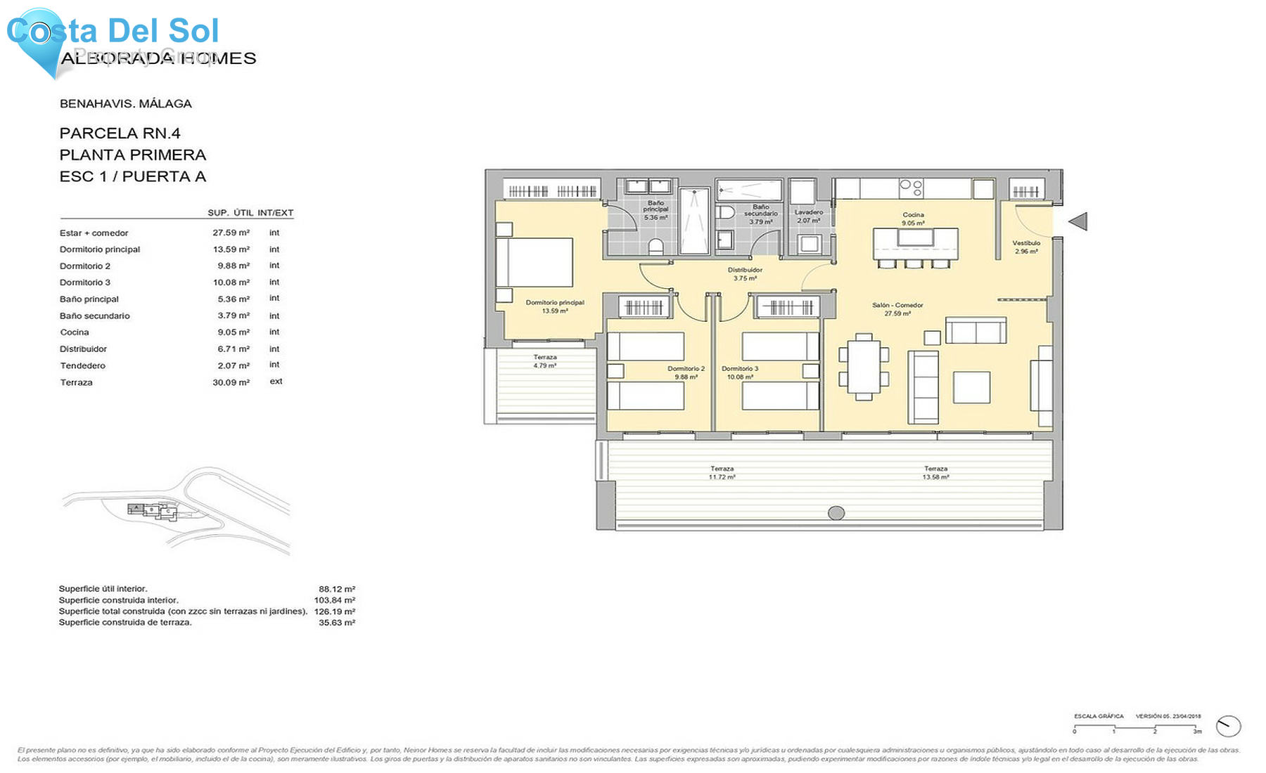 Middle Floor Apartment in Benahavís