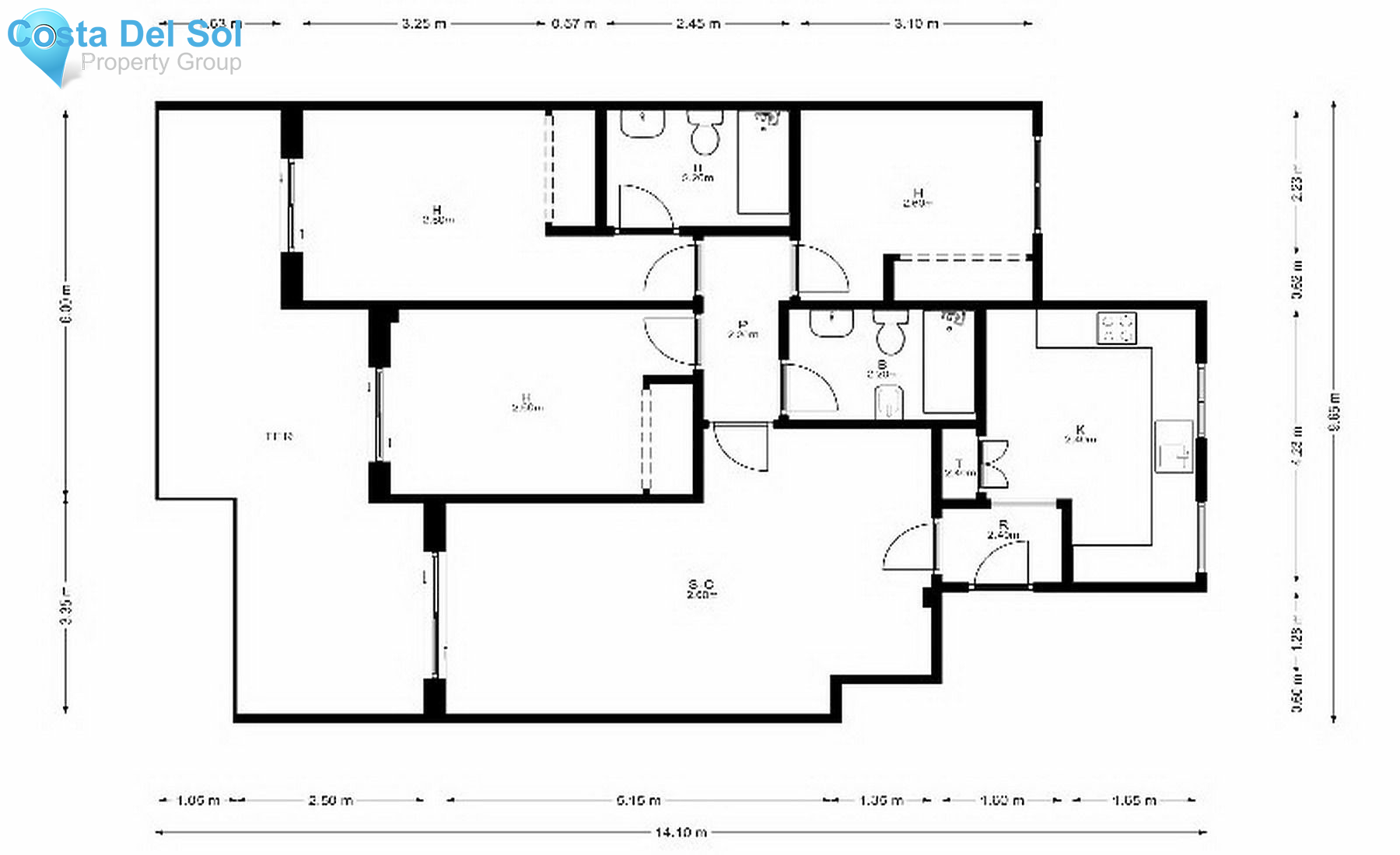 Middle Floor Apartment in Benahavís-1473063