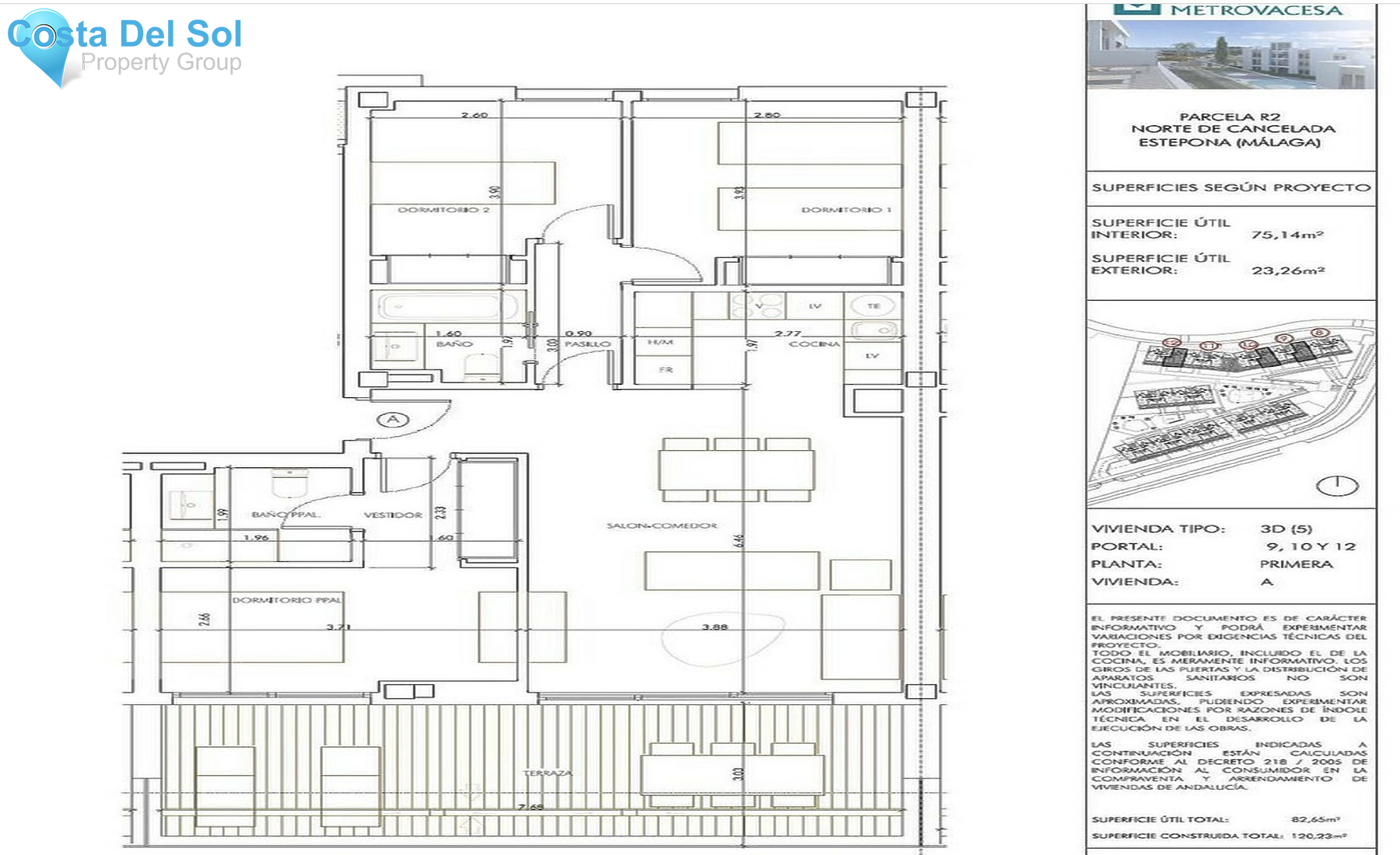 Middle Floor Apartment in Cancelada-1415249