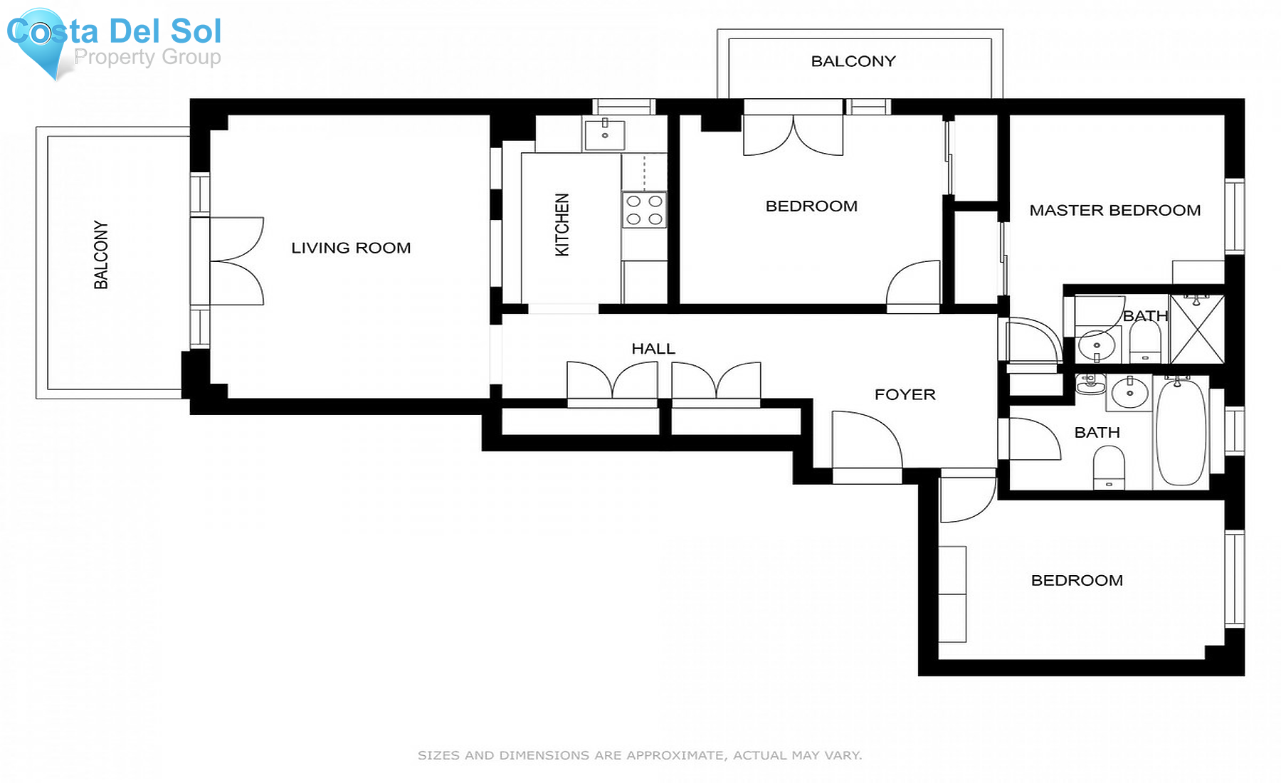 Middle Floor Apartment in Carvajal-1259299